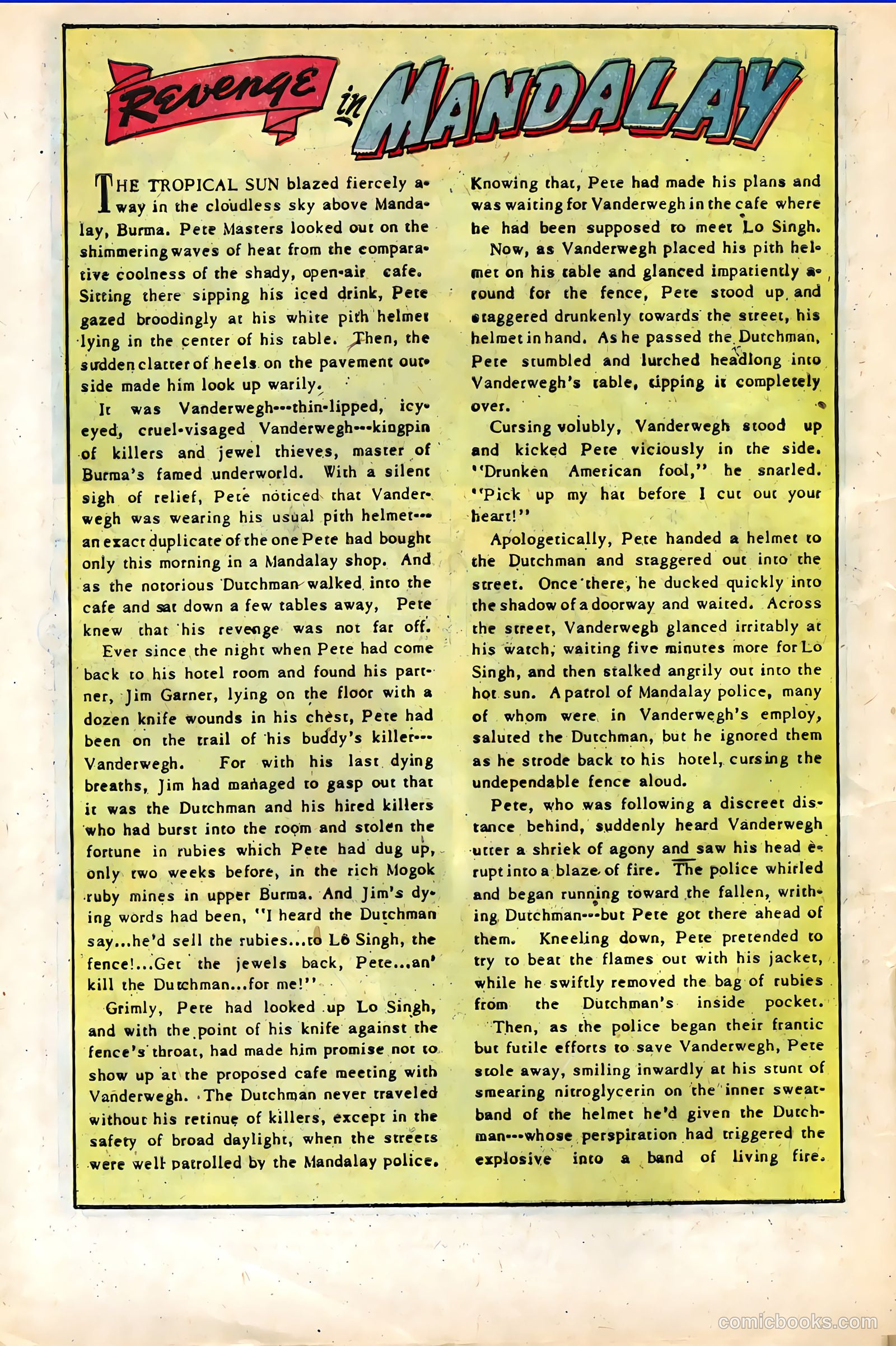 Soldiers of Fortune #3 (1951) — page 30 of 52