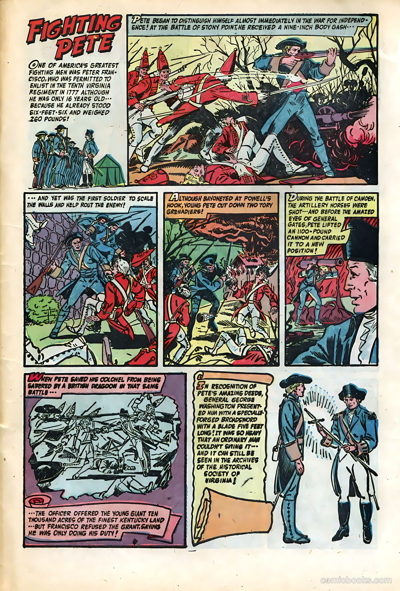 Soldiers of Fortune #3 (1951) — page 33 of 52