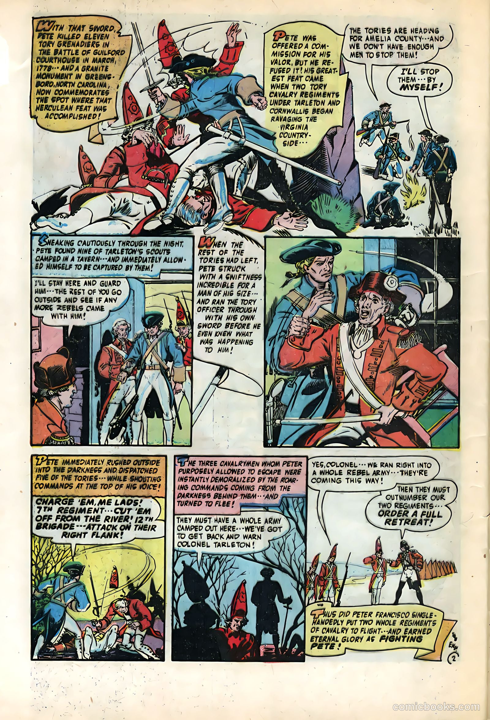 Soldiers of Fortune #3 (1951) — page 34 of 52