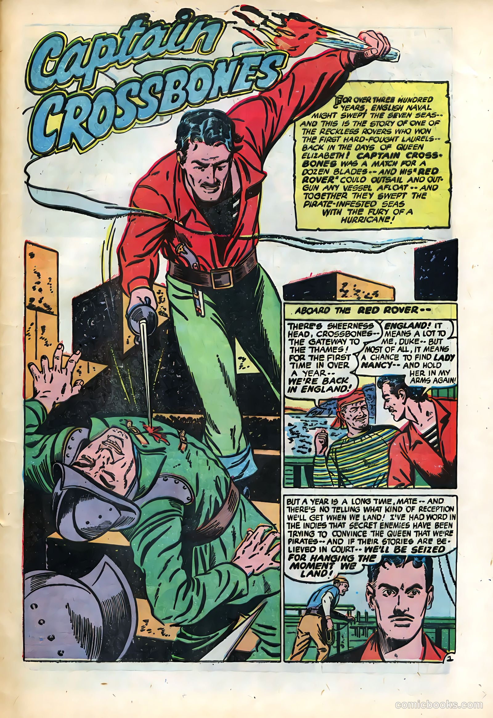Soldiers of Fortune #3 (1951) — page 37 of 52