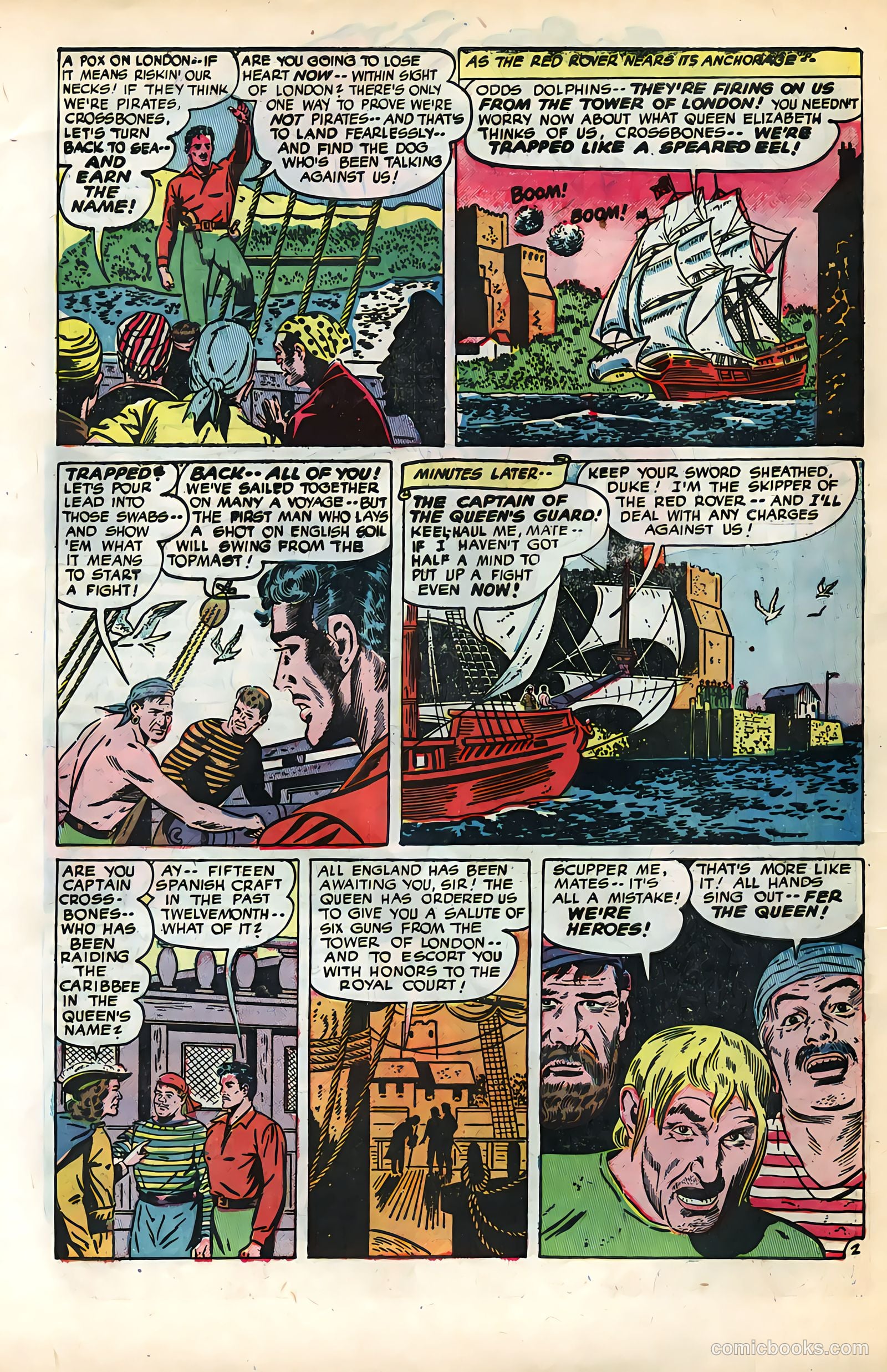 Soldiers of Fortune #3 (1951) — page 38 of 52