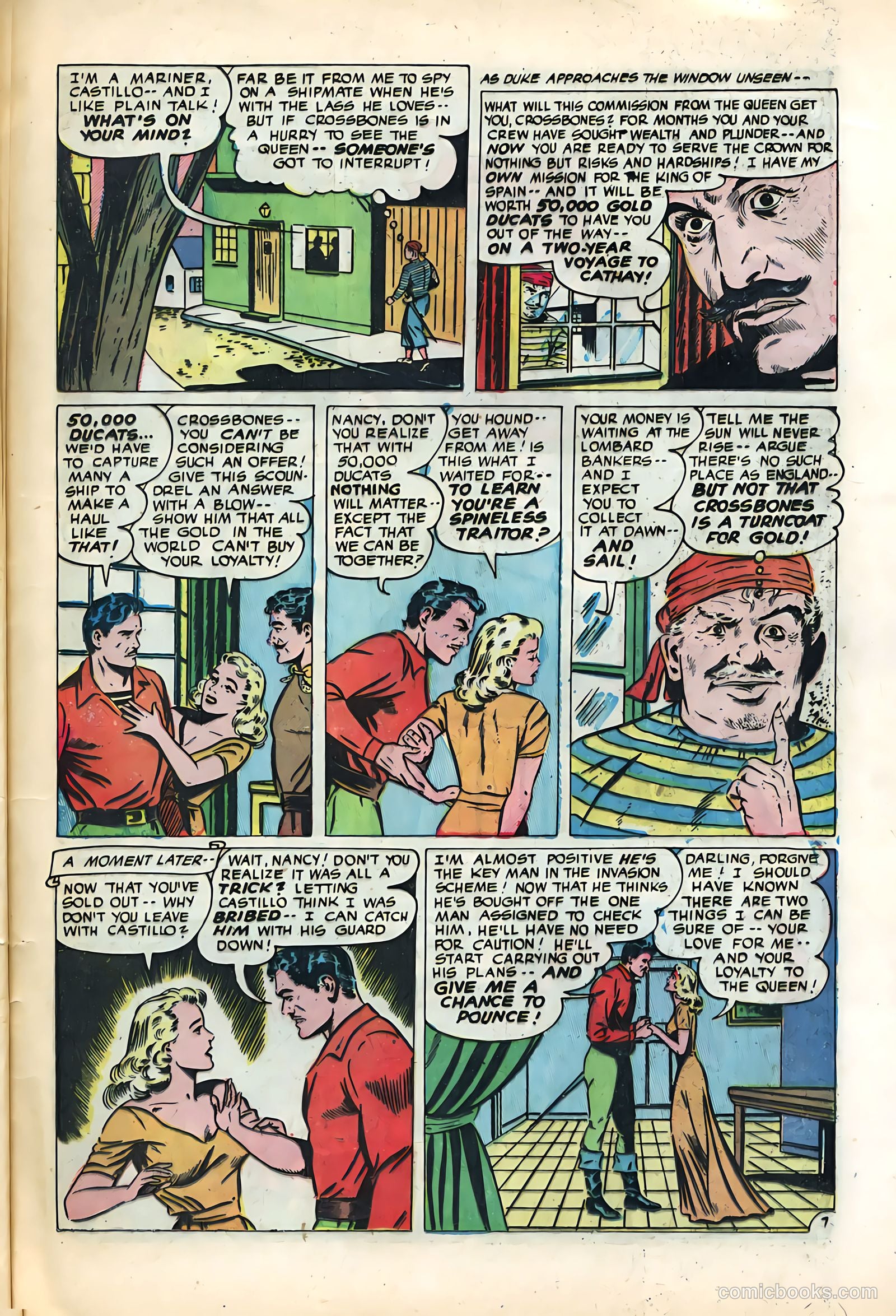 Soldiers of Fortune #3 (1951) — page 43 of 52