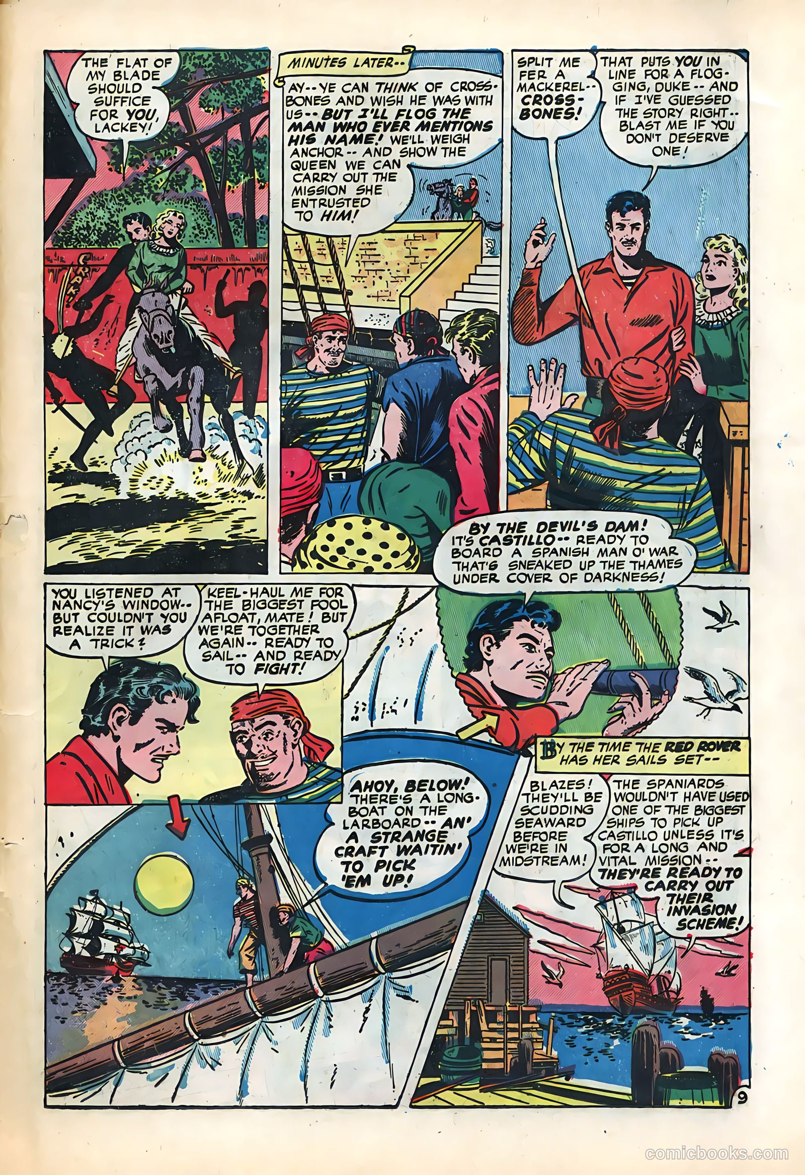 Soldiers of Fortune #3 (1951) — page 45 of 52