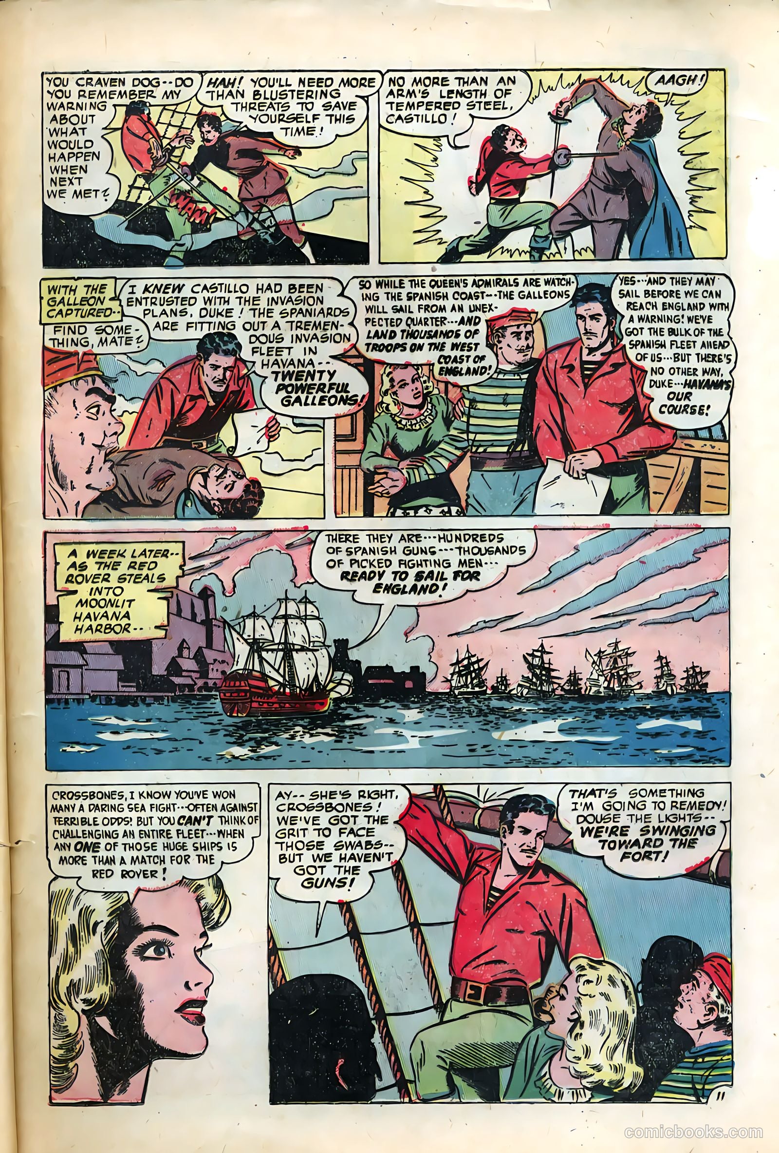 Soldiers of Fortune #3 (1951) — page 47 of 52