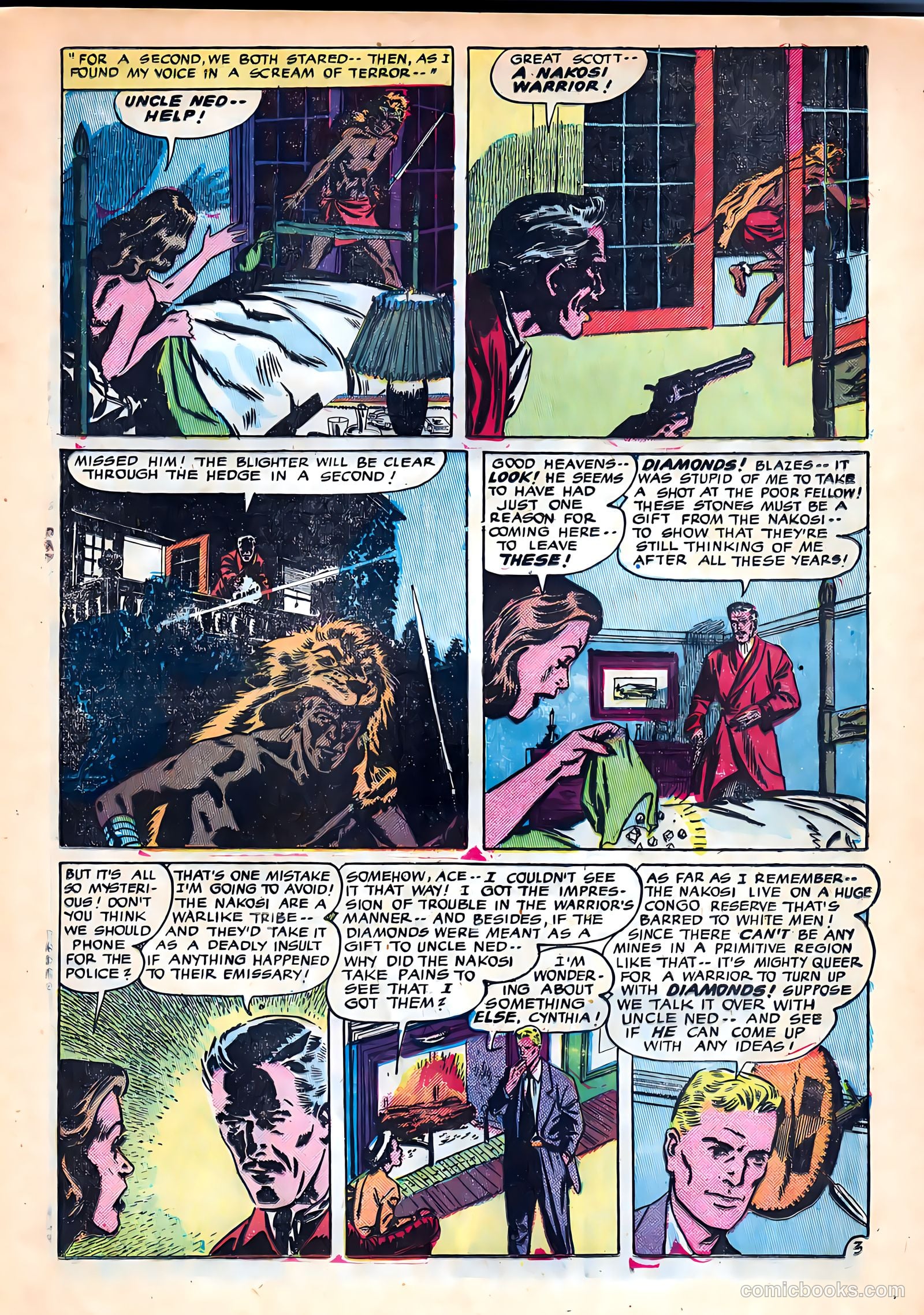 Soldiers of Fortune #4 (1951) — page 5 of 36