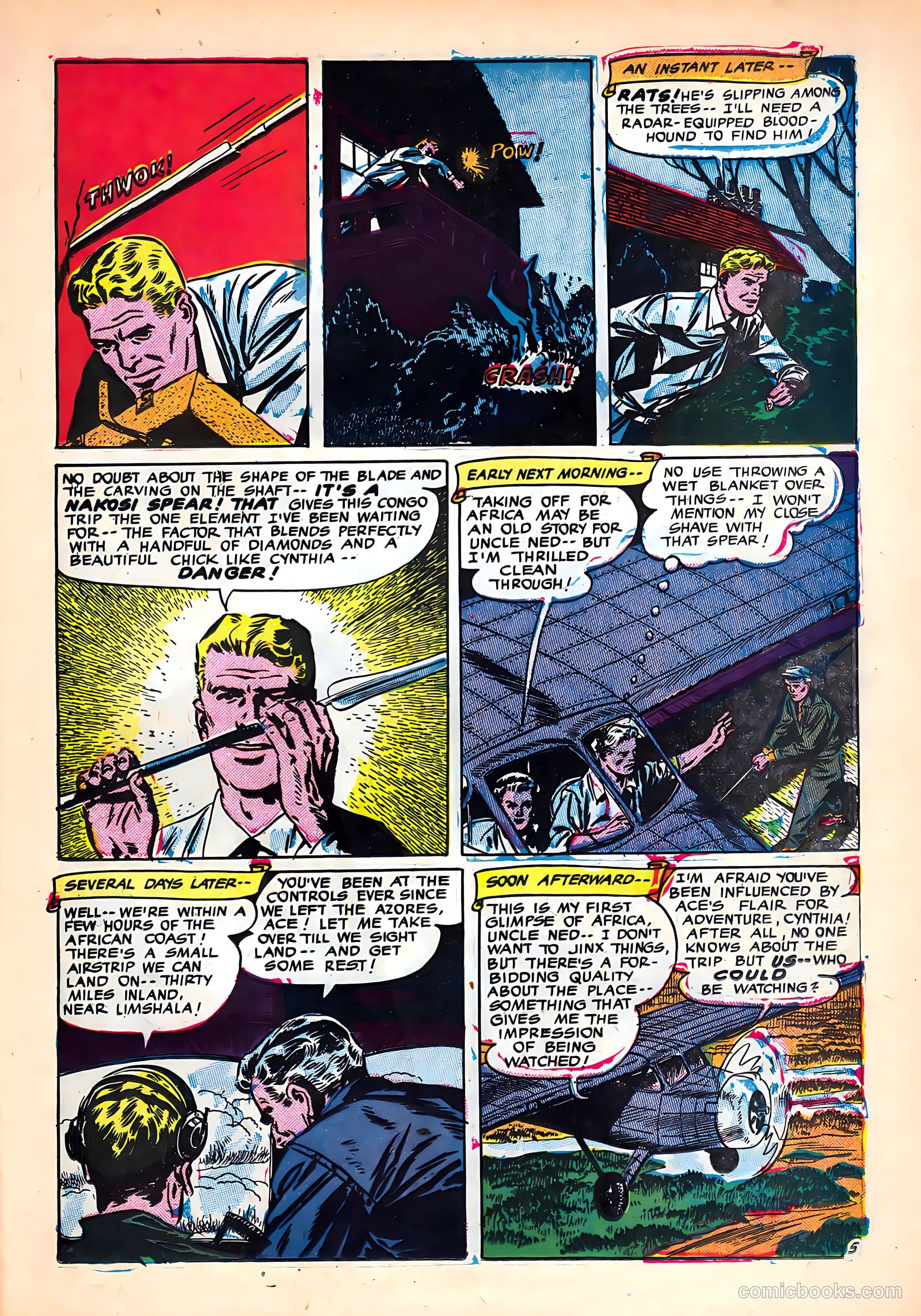 Soldiers of Fortune #4 (1951) — page 7 of 36