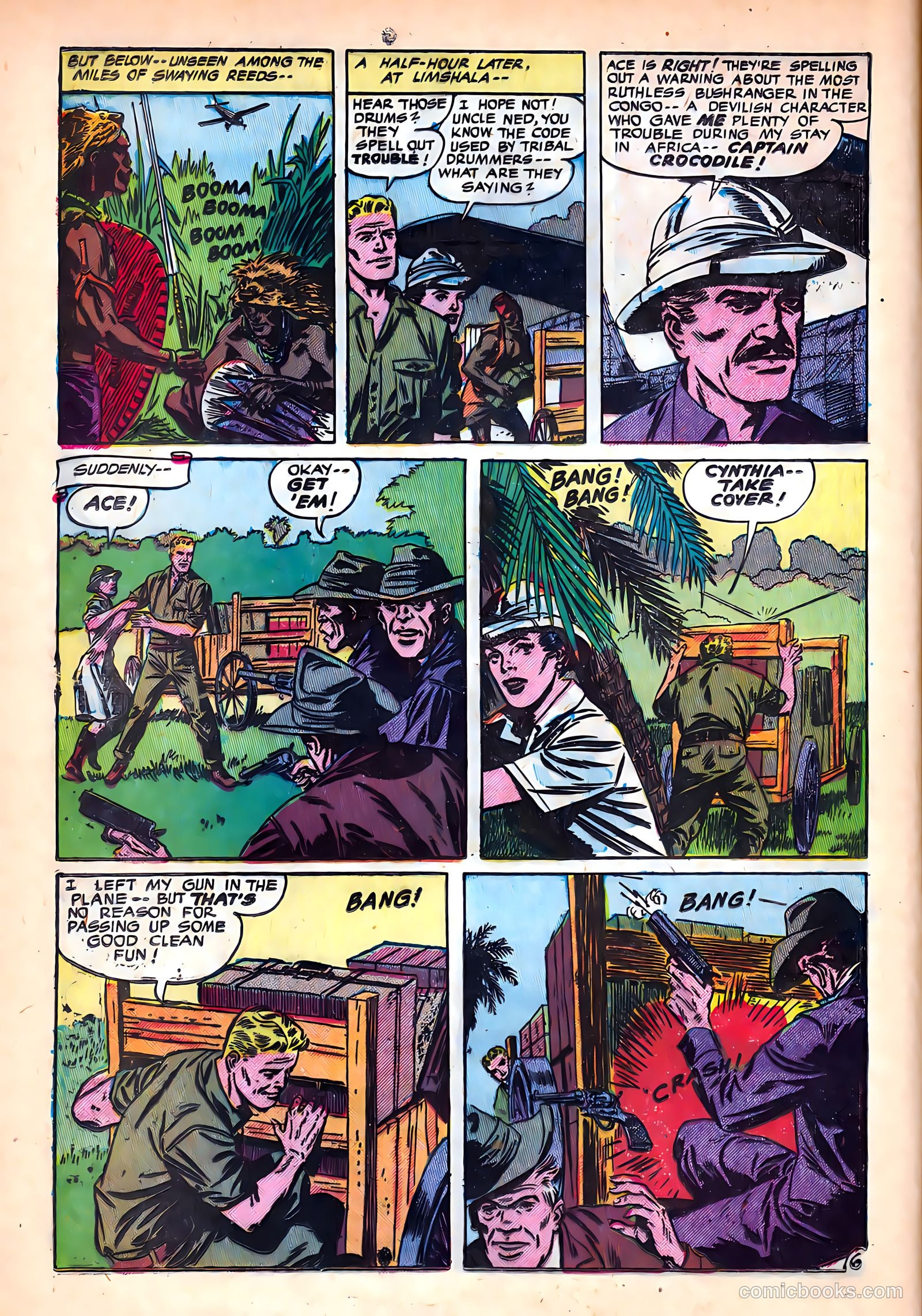 Soldiers of Fortune #4 (1951) — page 8 of 36