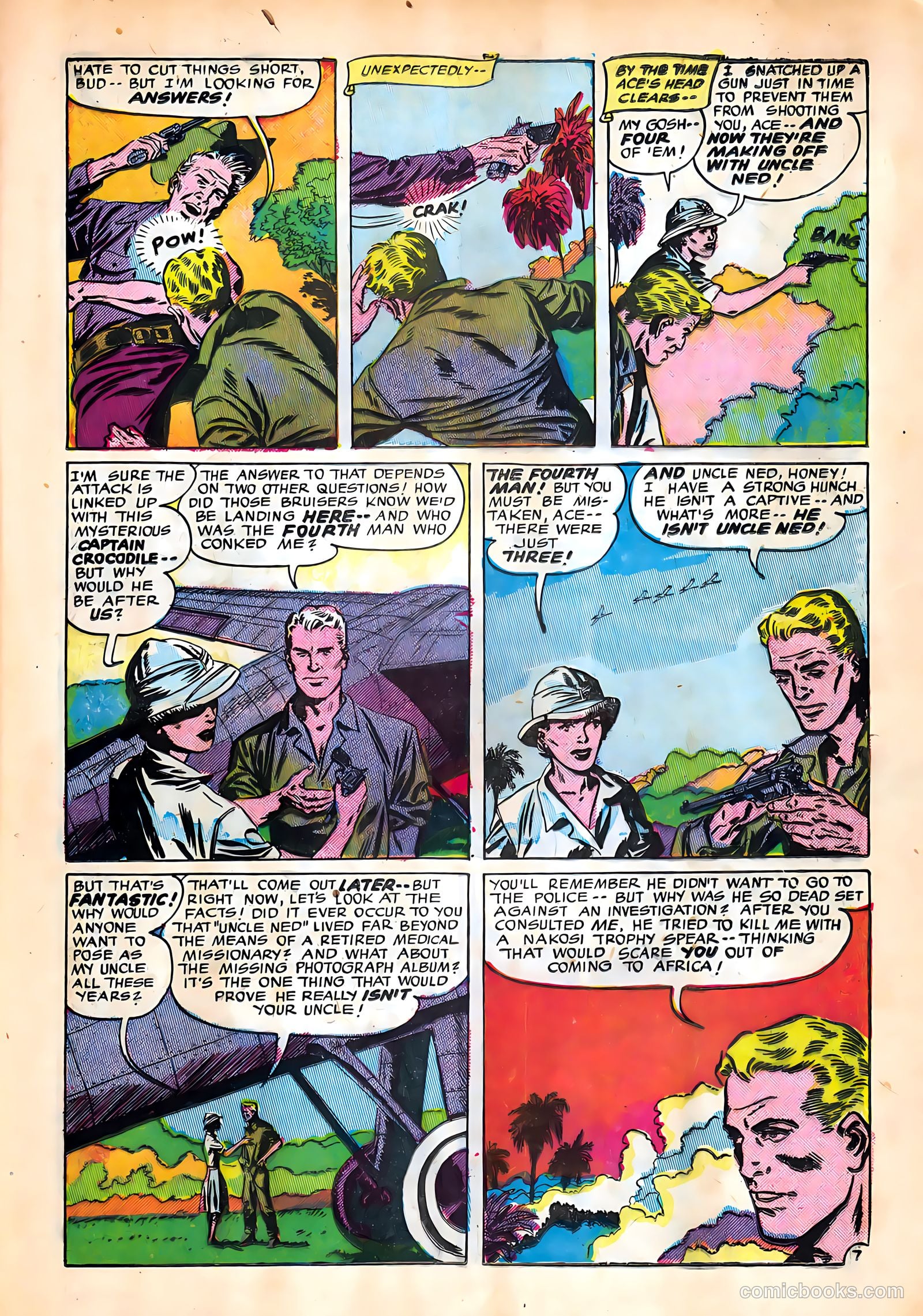 Soldiers of Fortune #4 (1951) — page 9 of 36