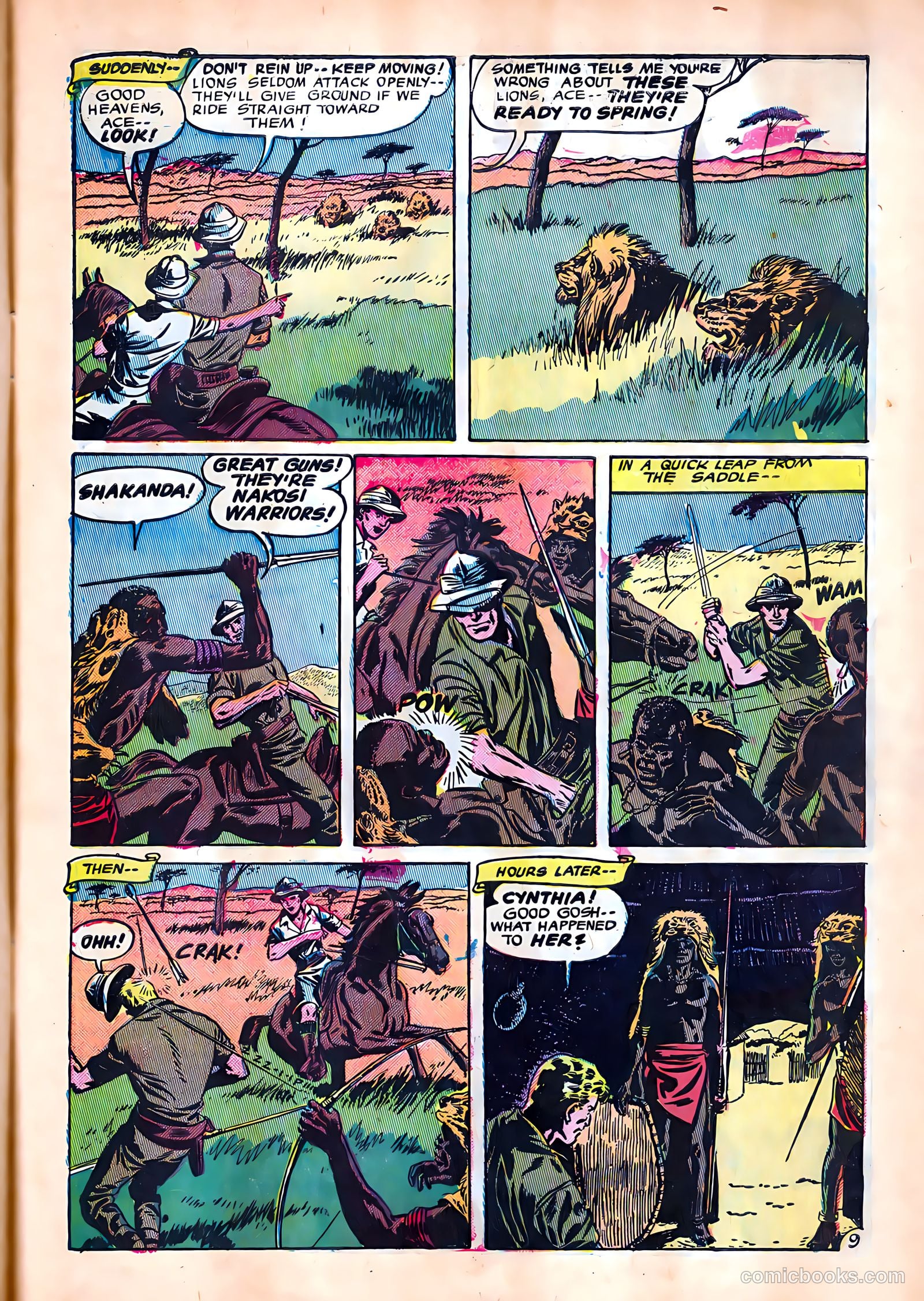 Soldiers of Fortune #4 (1951) — page 11 of 36