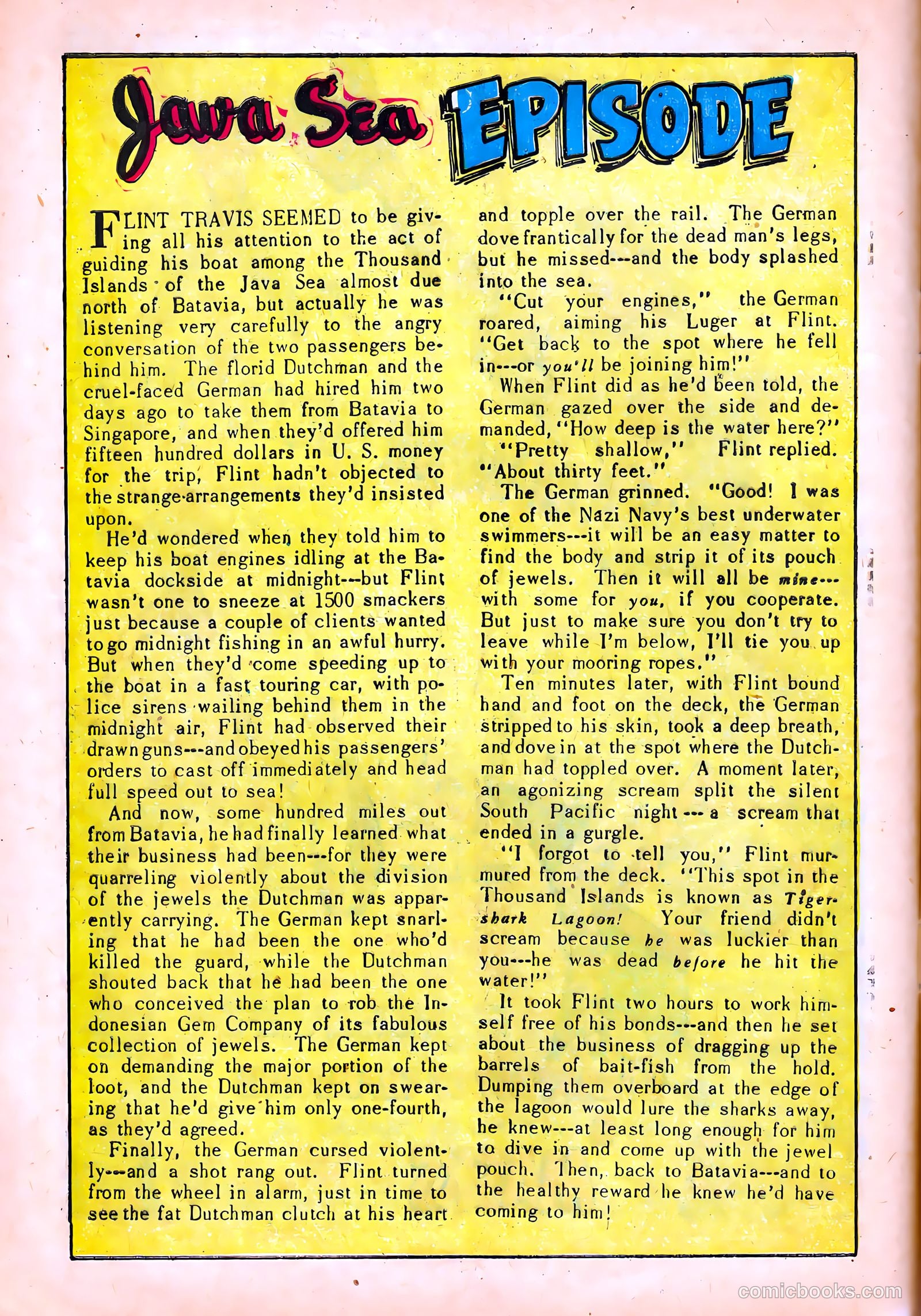 Soldiers of Fortune #4 (1951) — page 16 of 36