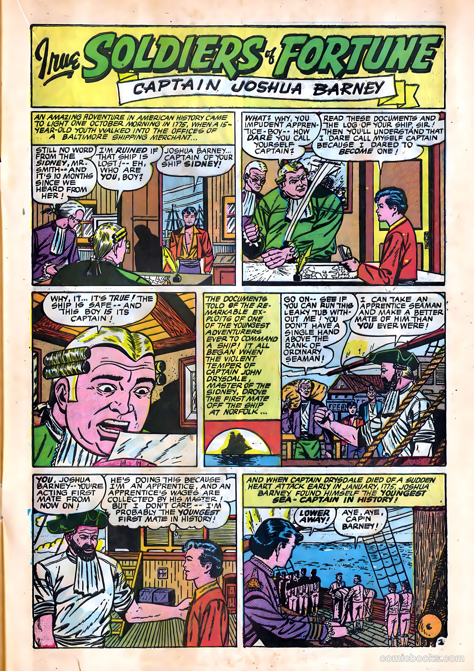 Soldiers of Fortune #4 (1951) — page 17 of 36