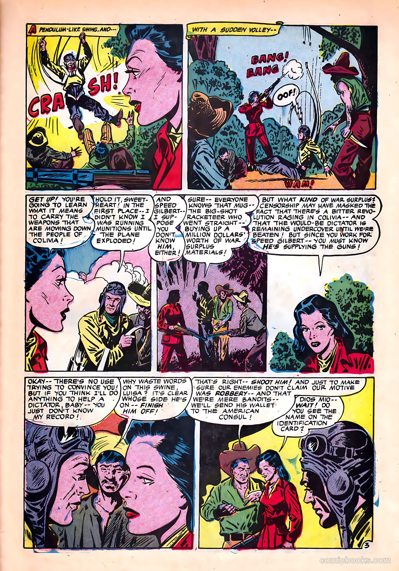Soldiers of Fortune #4 (1951) — page 23 of 36