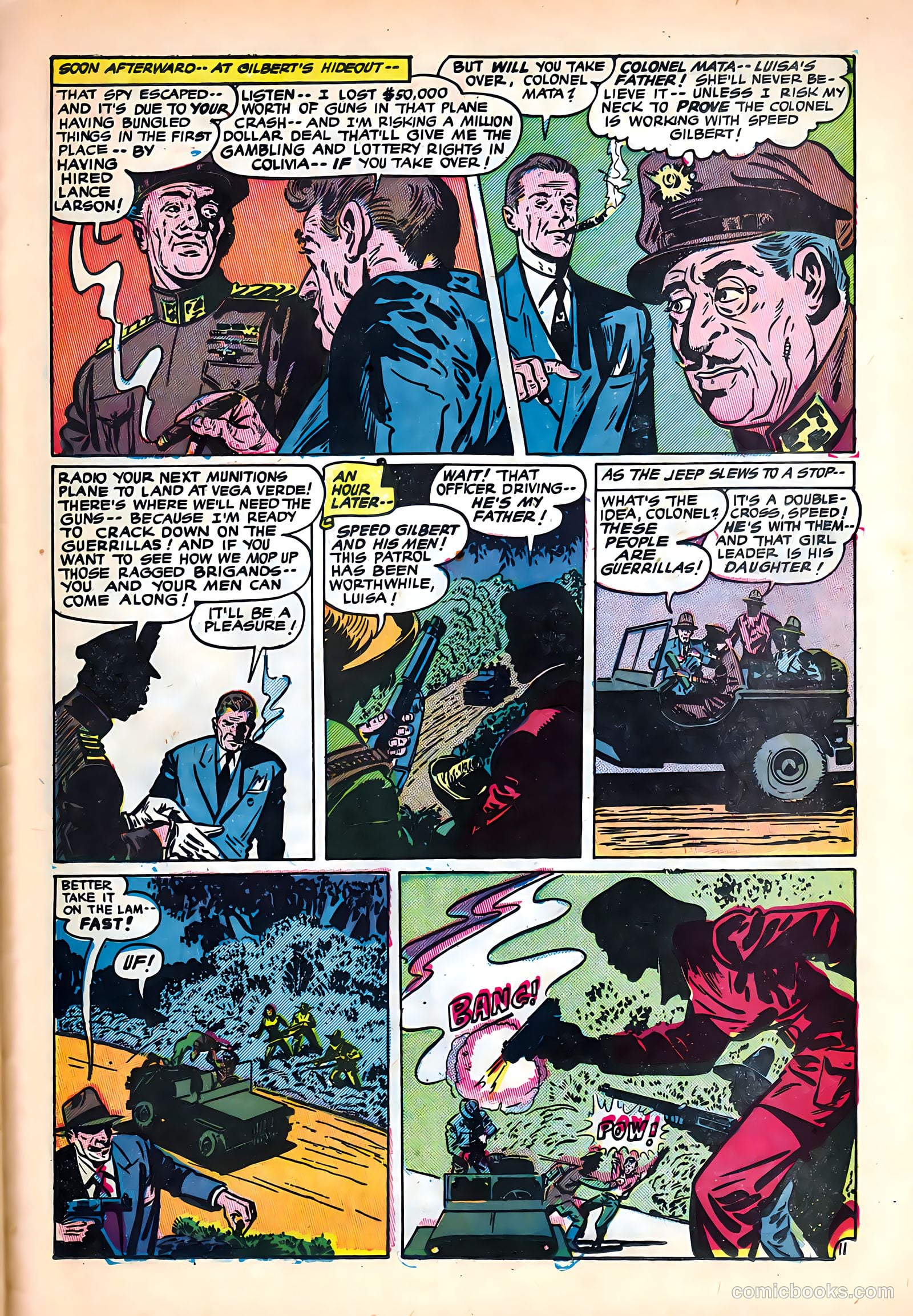 Soldiers of Fortune #4 (1951) — page 31 of 36