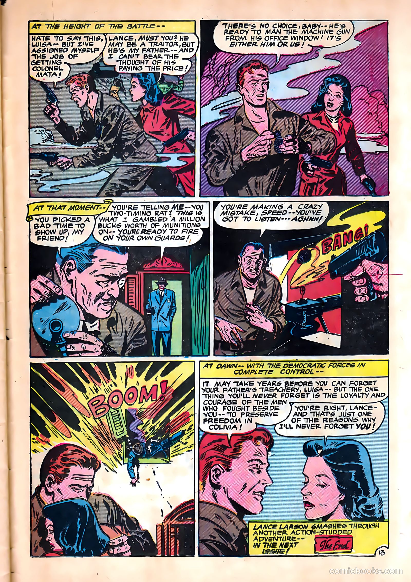 Soldiers of Fortune #4 (1951) — page 33 of 36