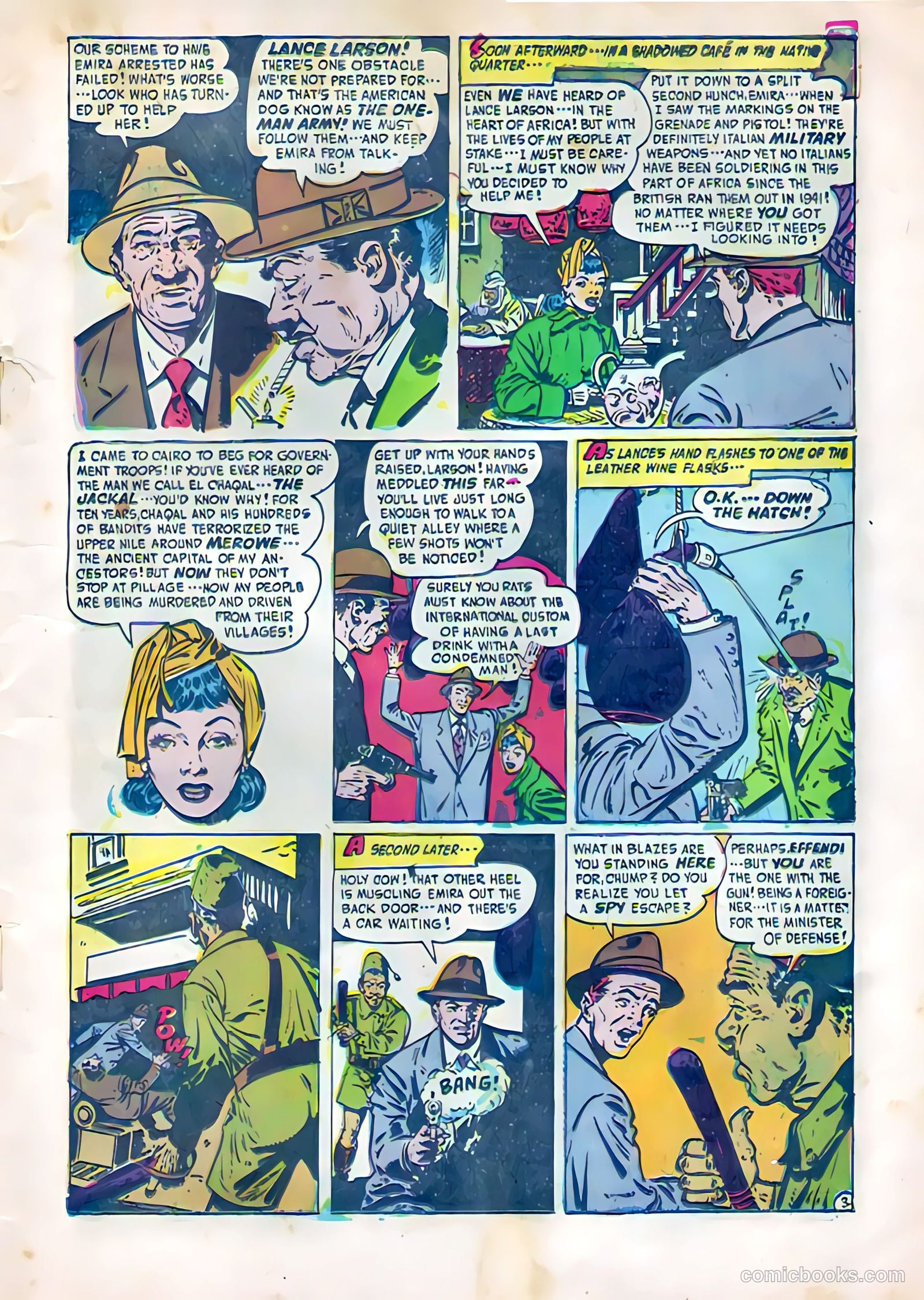 Soldiers of Fortune #5 (1951) — page 5 of 36