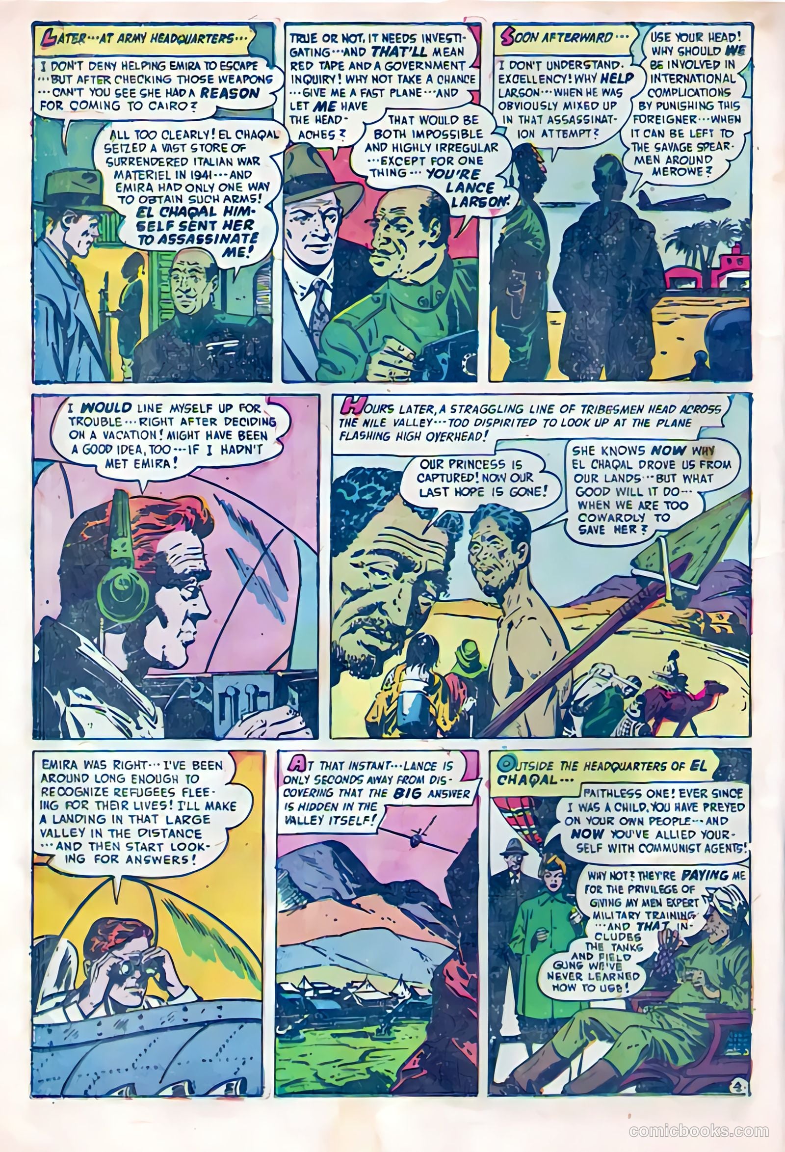 Soldiers of Fortune #5 (1951) — page 6 of 36