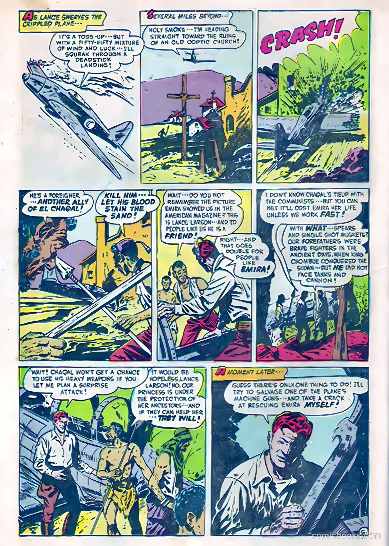 Soldiers of Fortune #5 (1951) — page 8 of 36