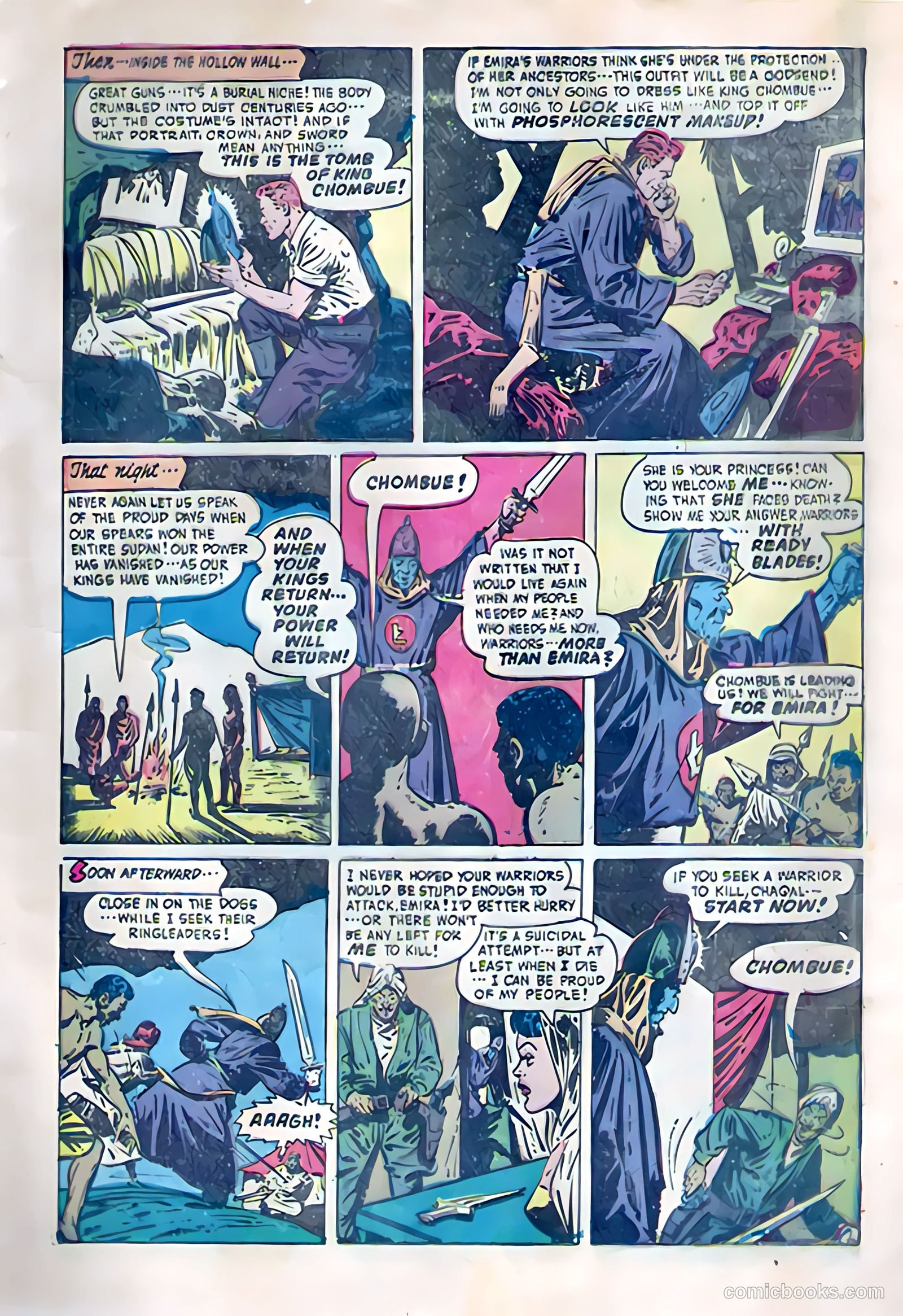 Soldiers of Fortune #5 (1951) — page 9 of 36