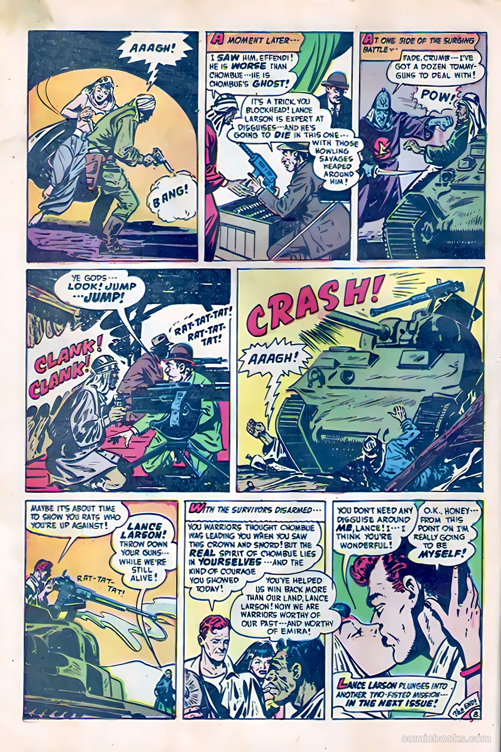 Soldiers of Fortune #5 (1951) — page 10 of 36