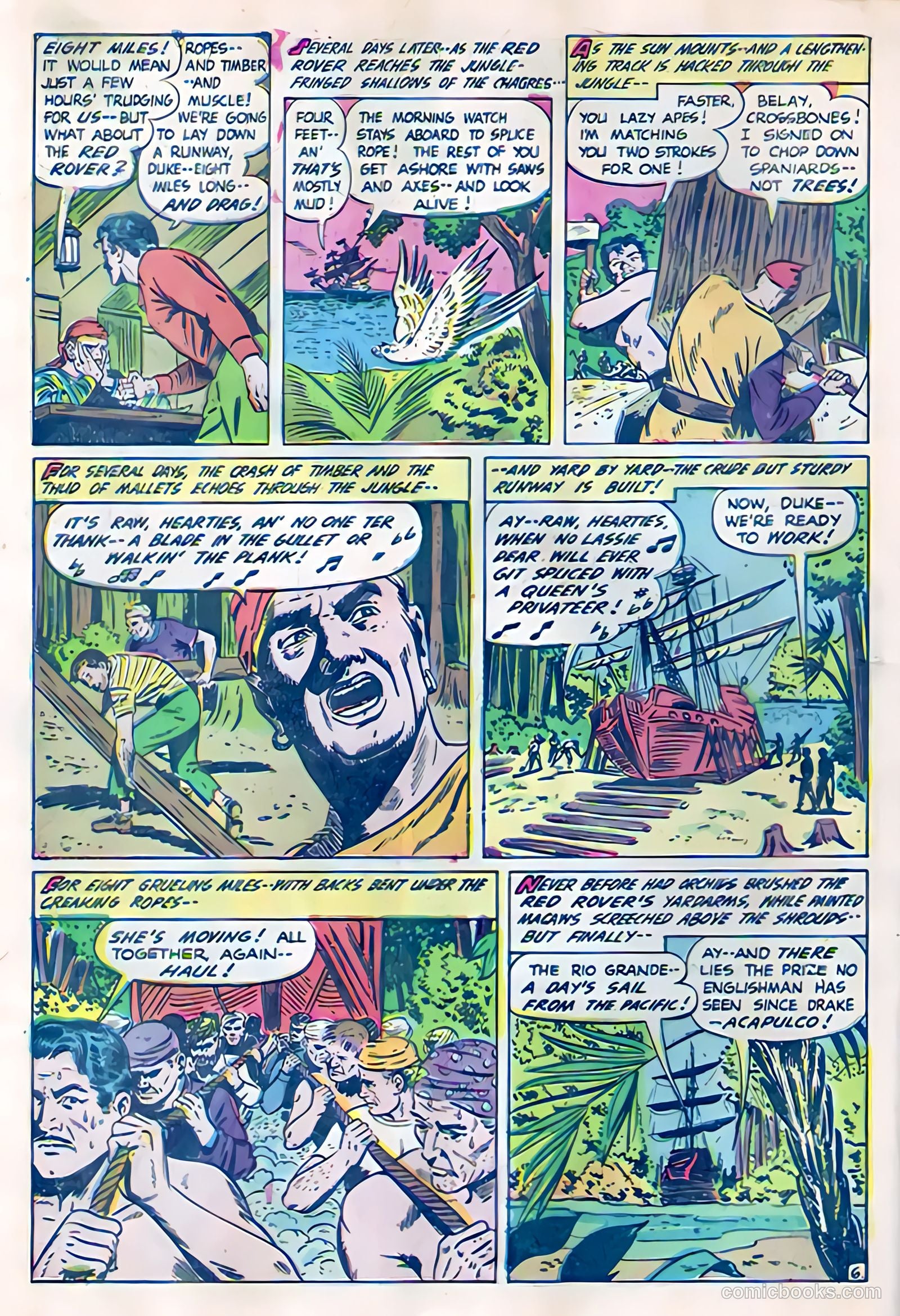 Soldiers of Fortune #5 (1951) — page 17 of 36