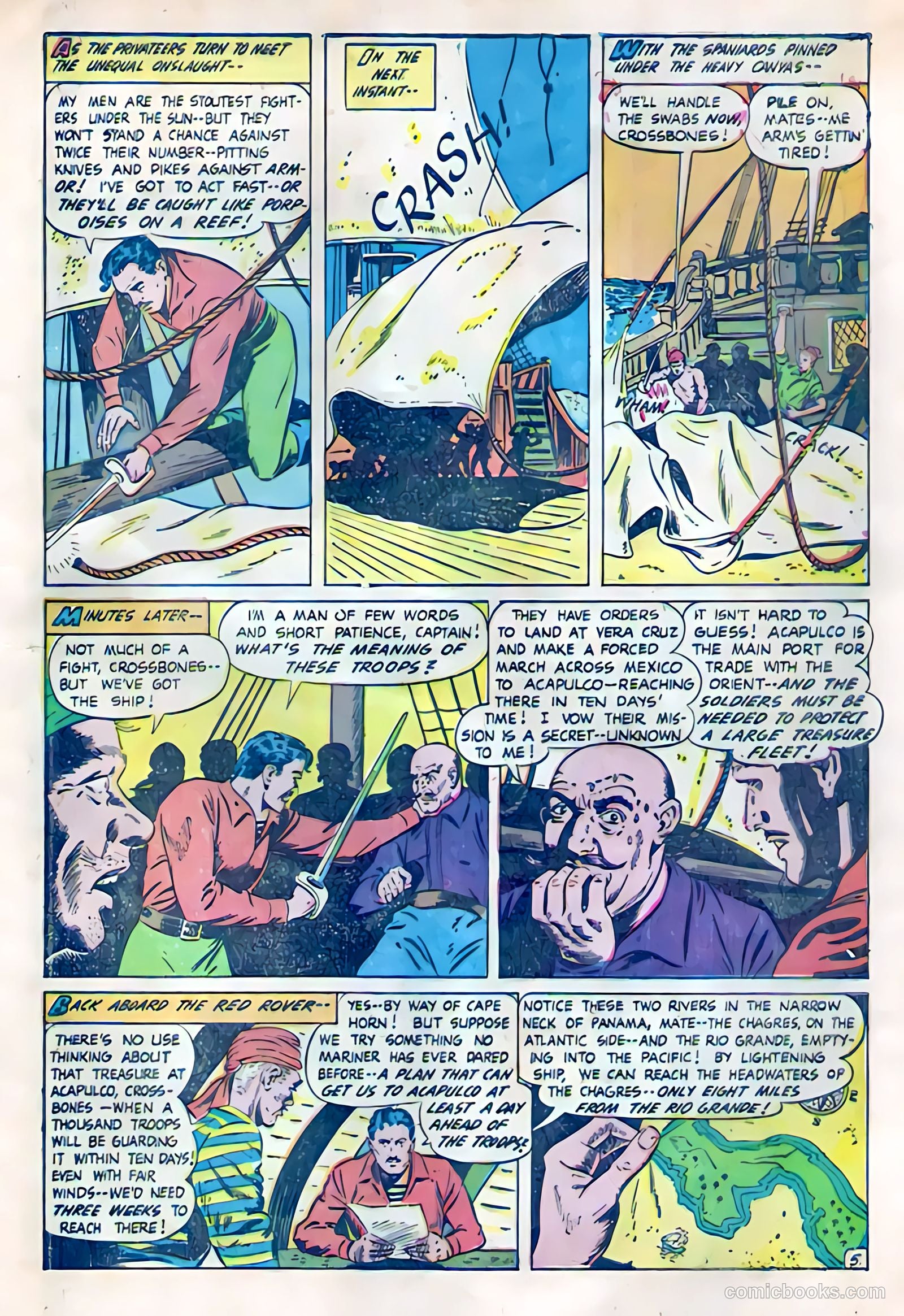 Soldiers of Fortune #5 (1951) — page 18 of 36