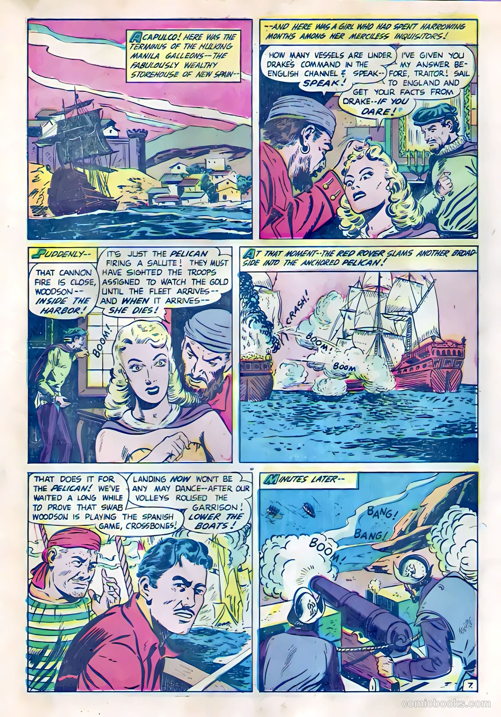 Soldiers of Fortune #5 (1951) — page 19 of 36