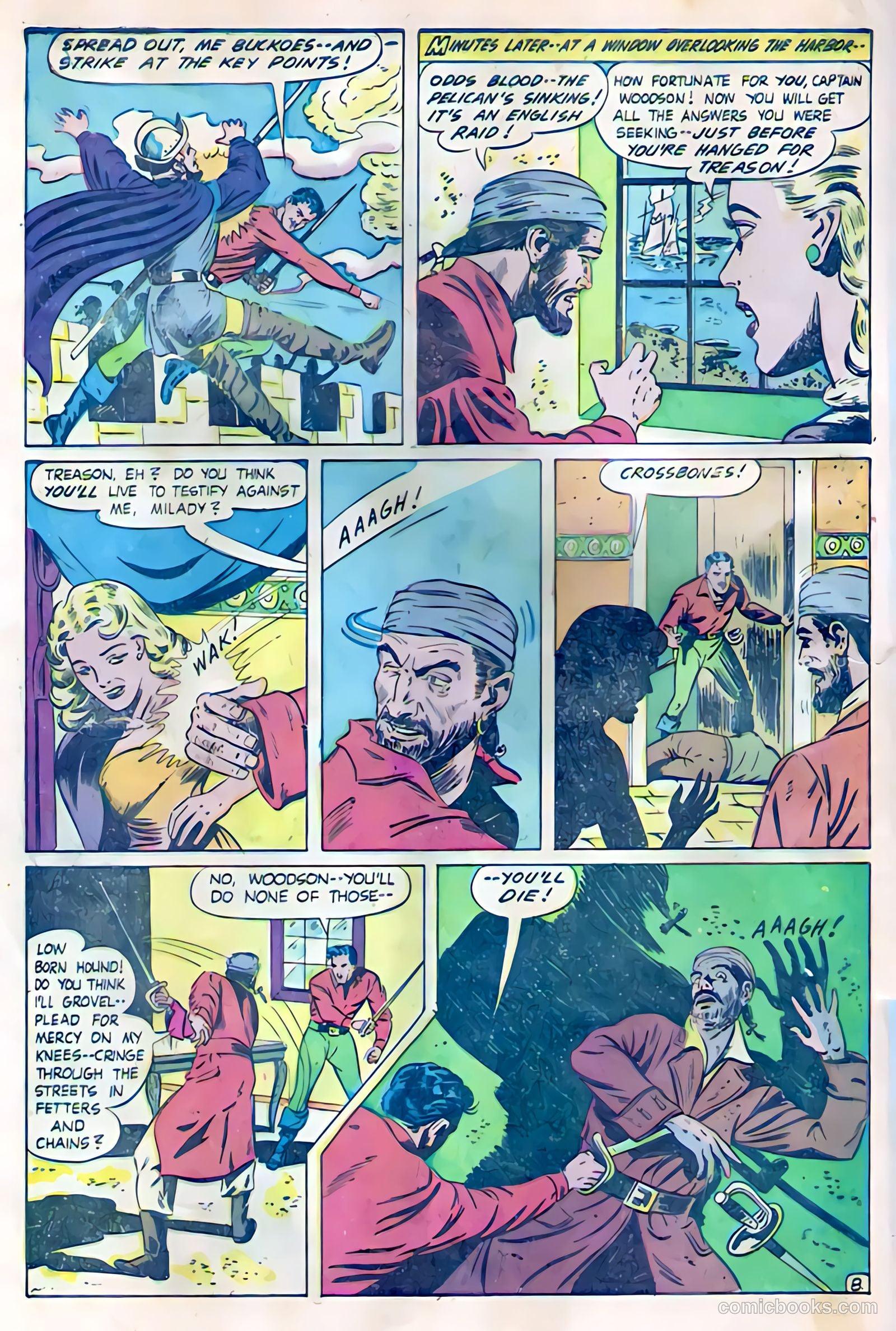 Soldiers of Fortune #5 (1951) — page 20 of 36