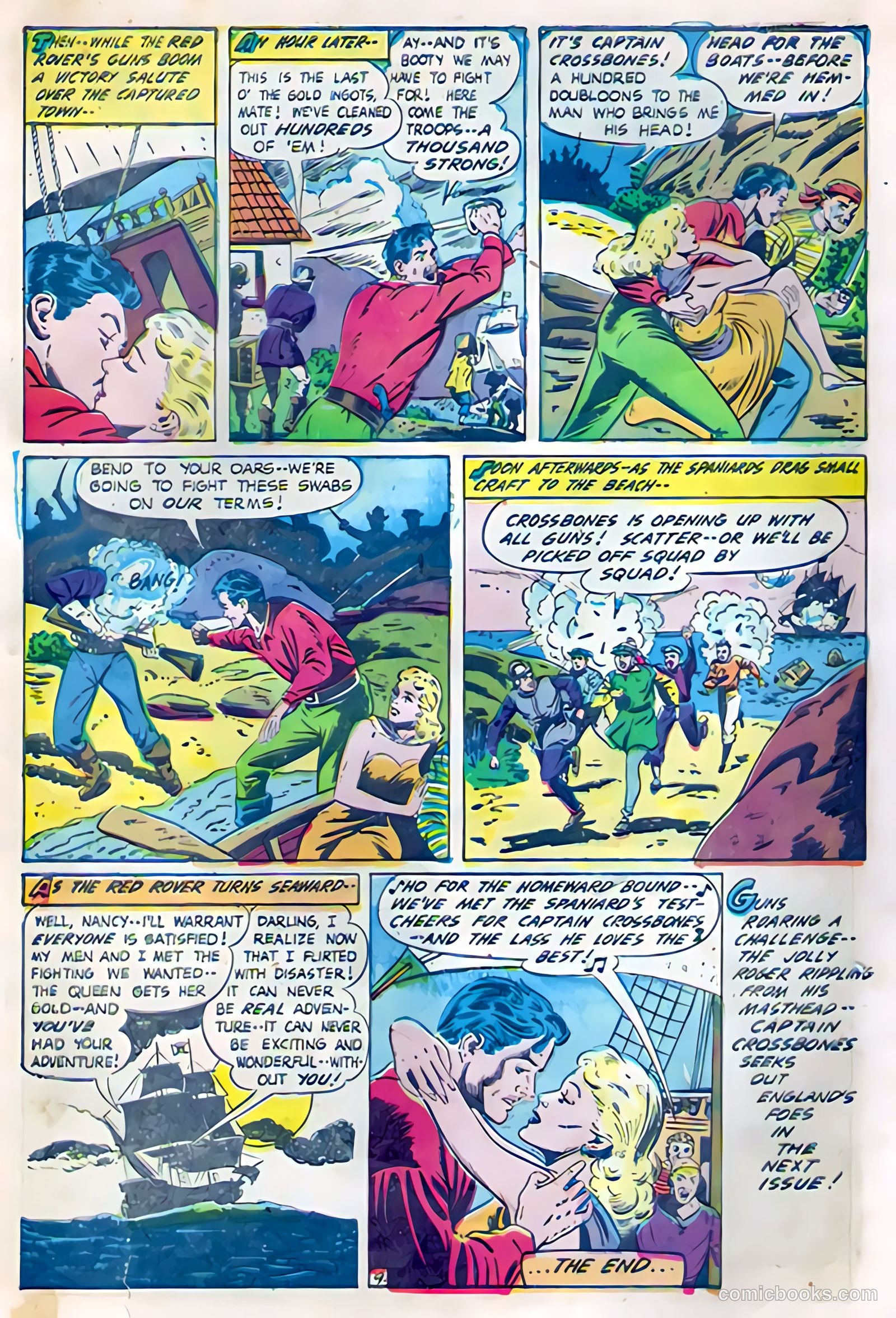 Soldiers of Fortune #5 (1951) — page 21 of 36