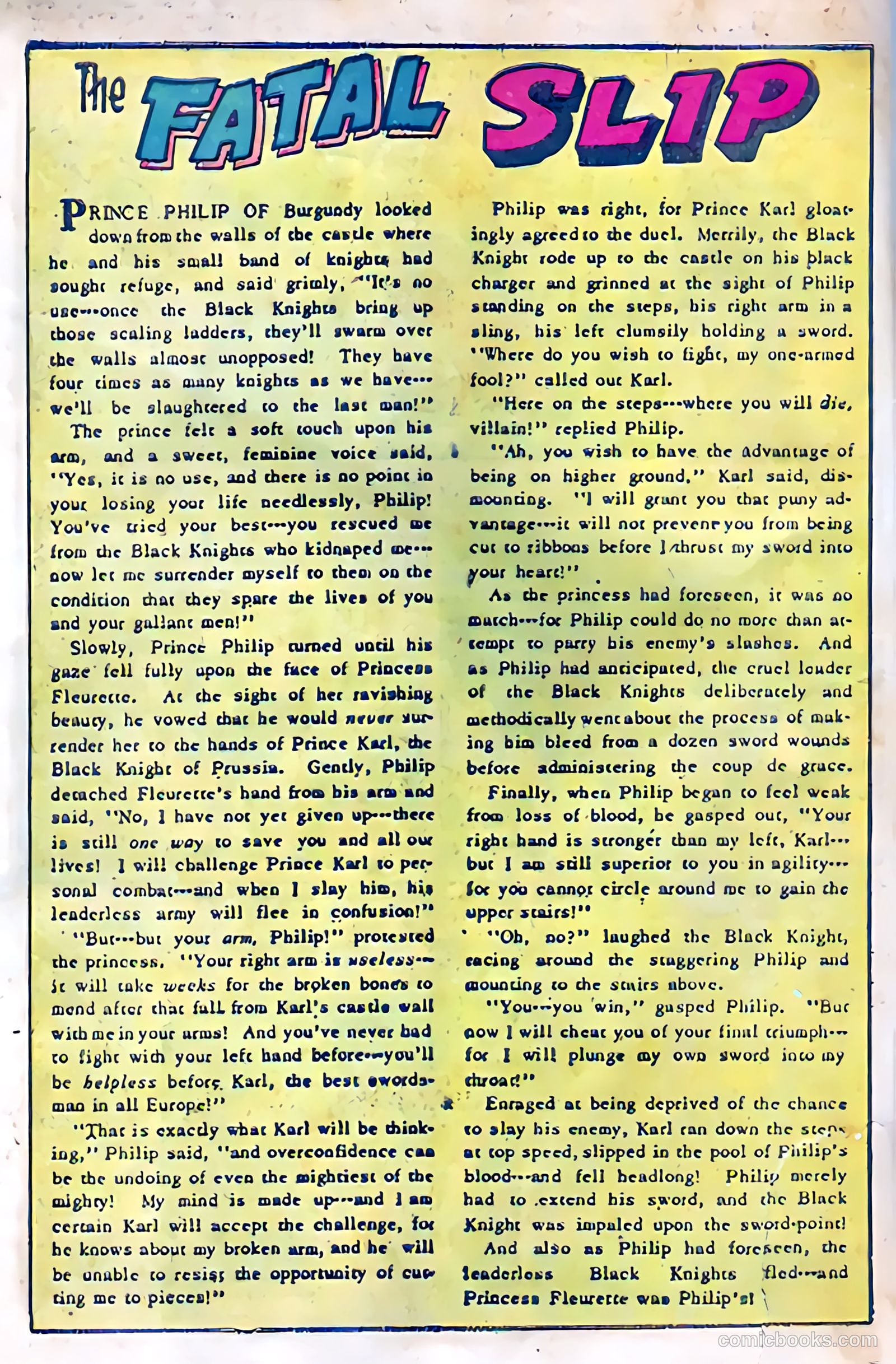 Soldiers of Fortune #5 (1951) — page 22 of 36