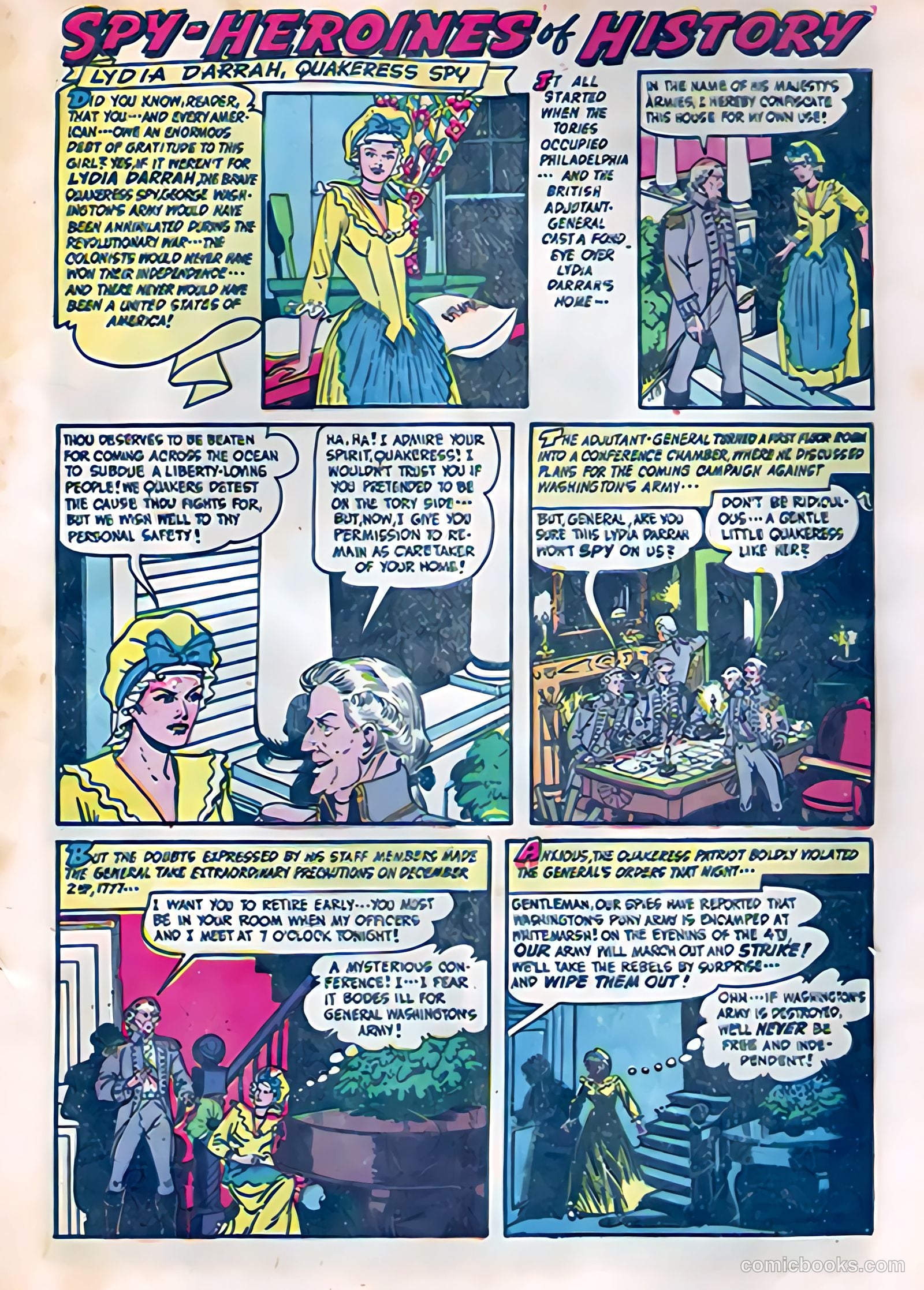 Soldiers of Fortune #5 (1951) — page 23 of 36