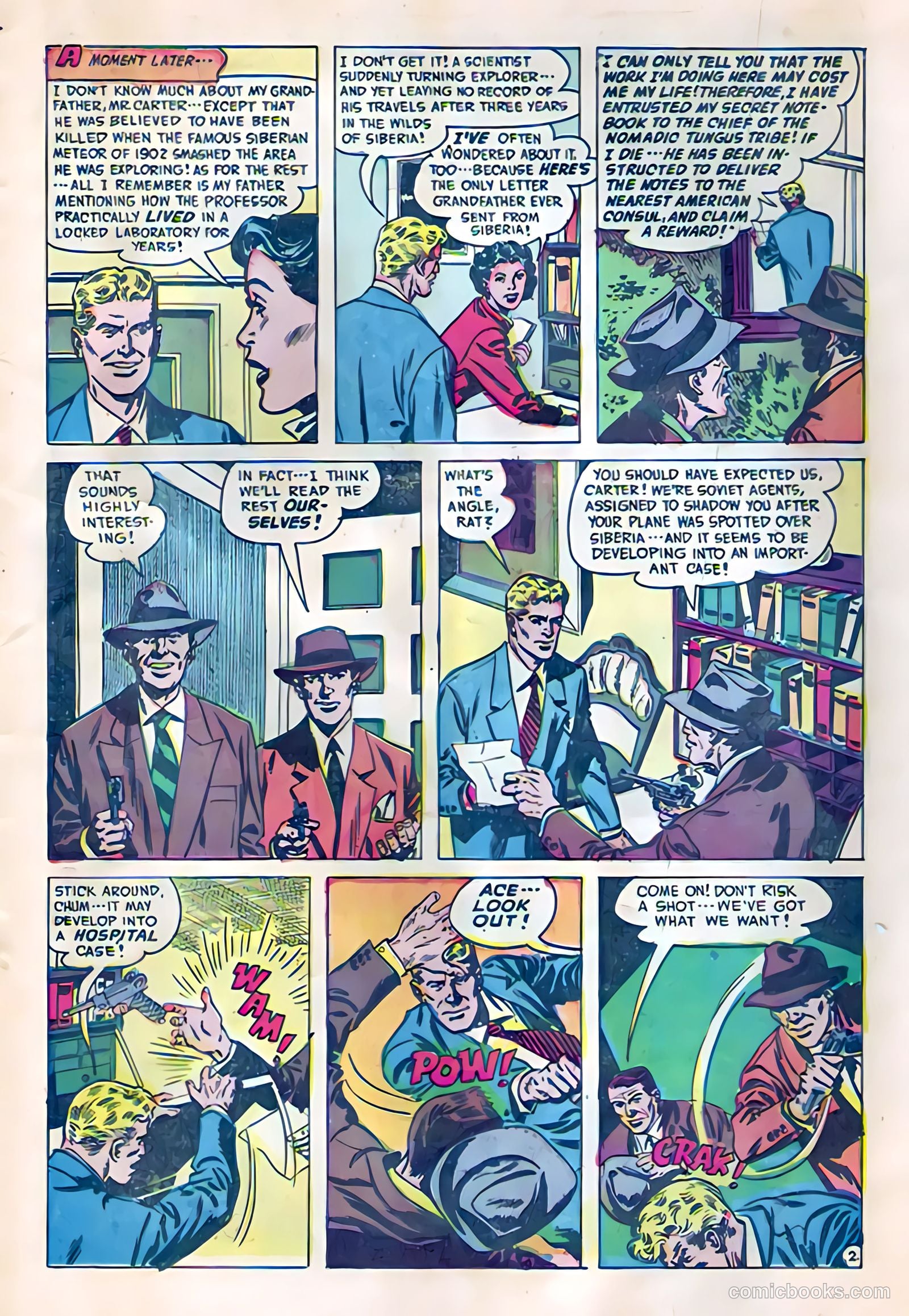 Soldiers of Fortune #5 (1951) — page 27 of 36