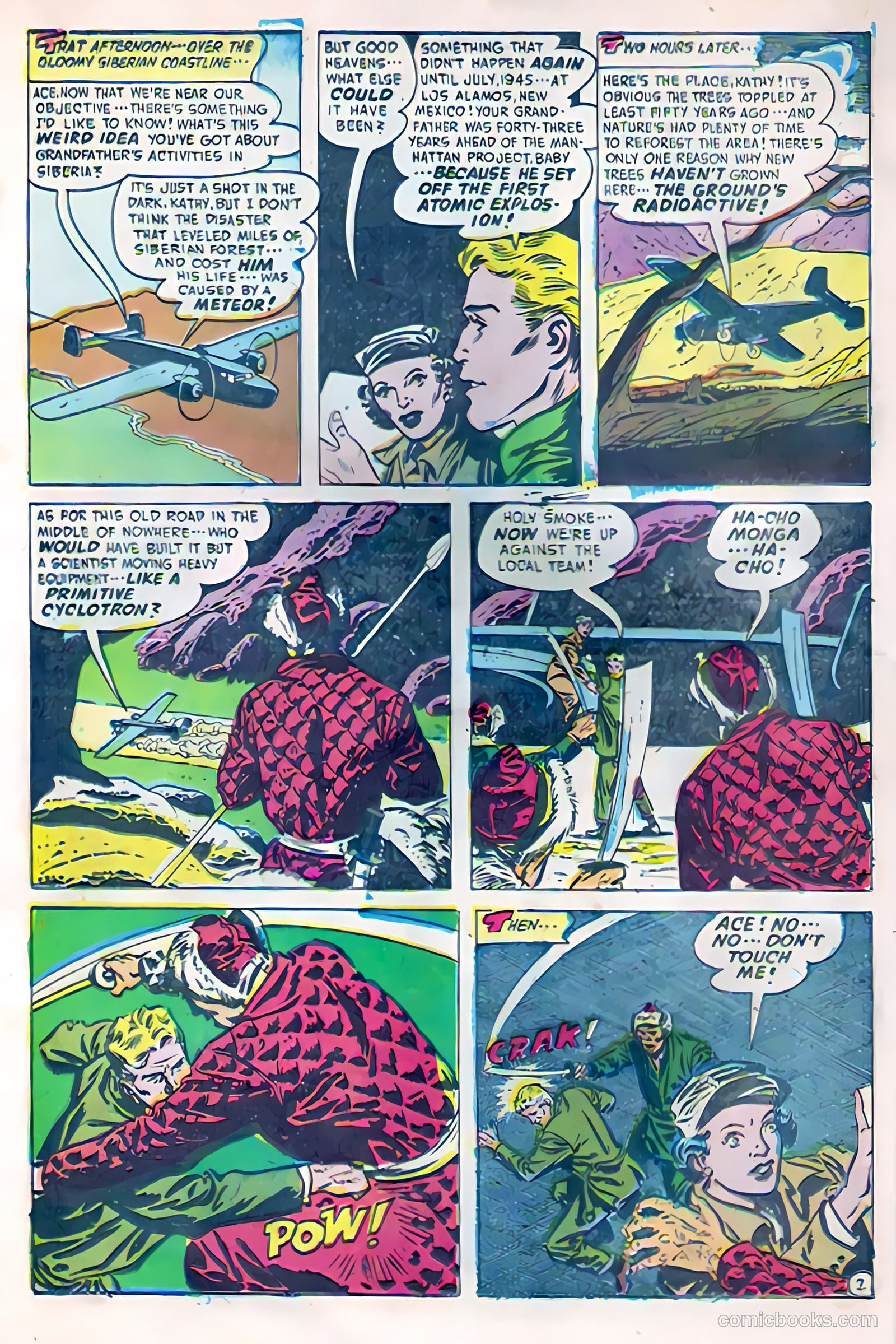 Soldiers of Fortune #5 (1951) — page 32 of 36