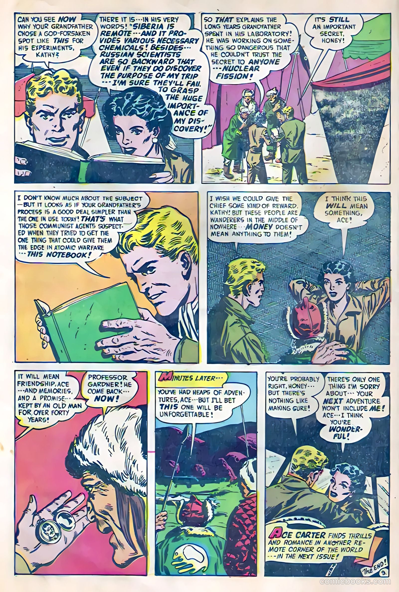Soldiers of Fortune #5 (1951) — page 34 of 36