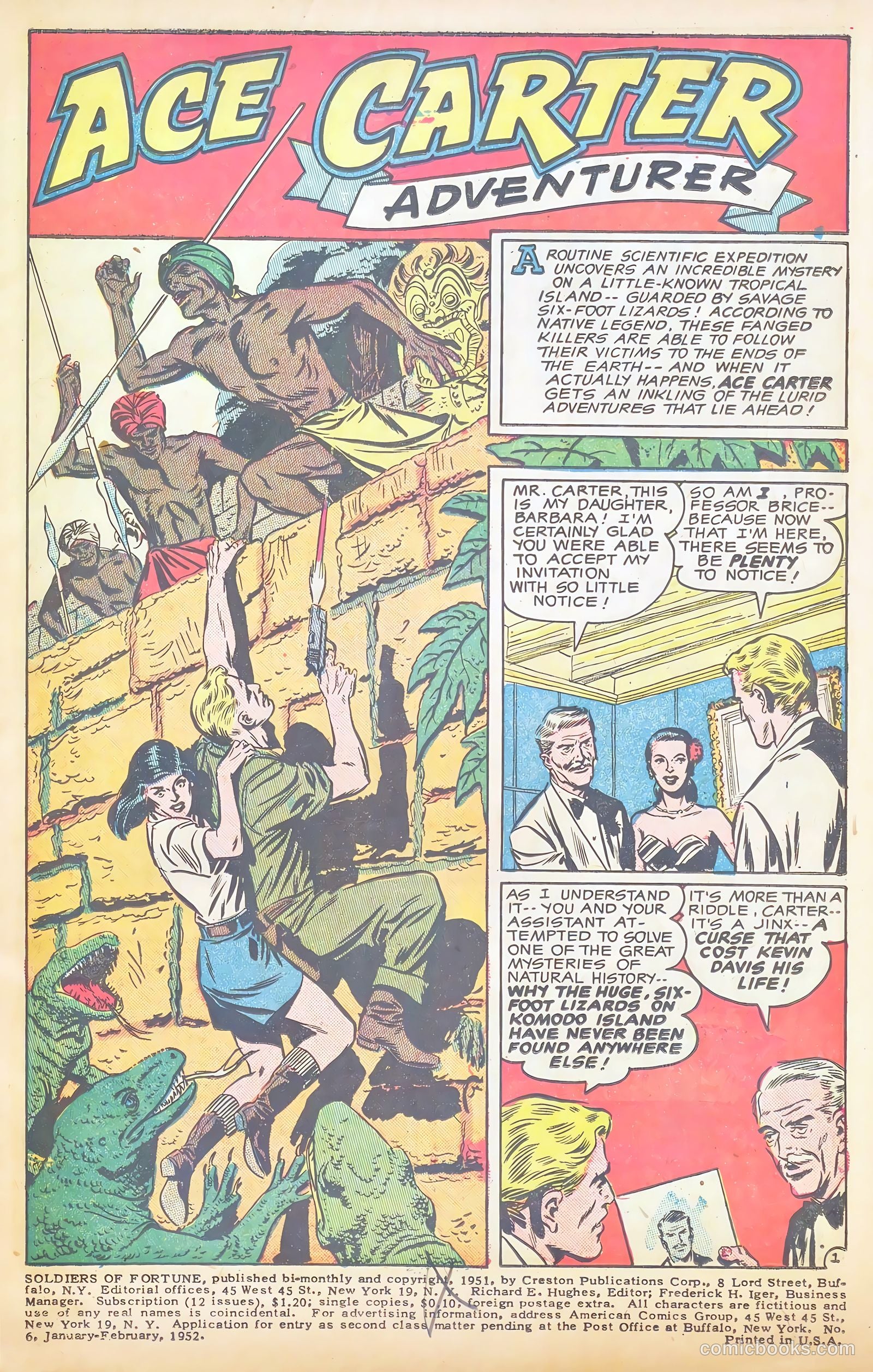 Soldiers of Fortune #6 (1951) — page 3 of 37