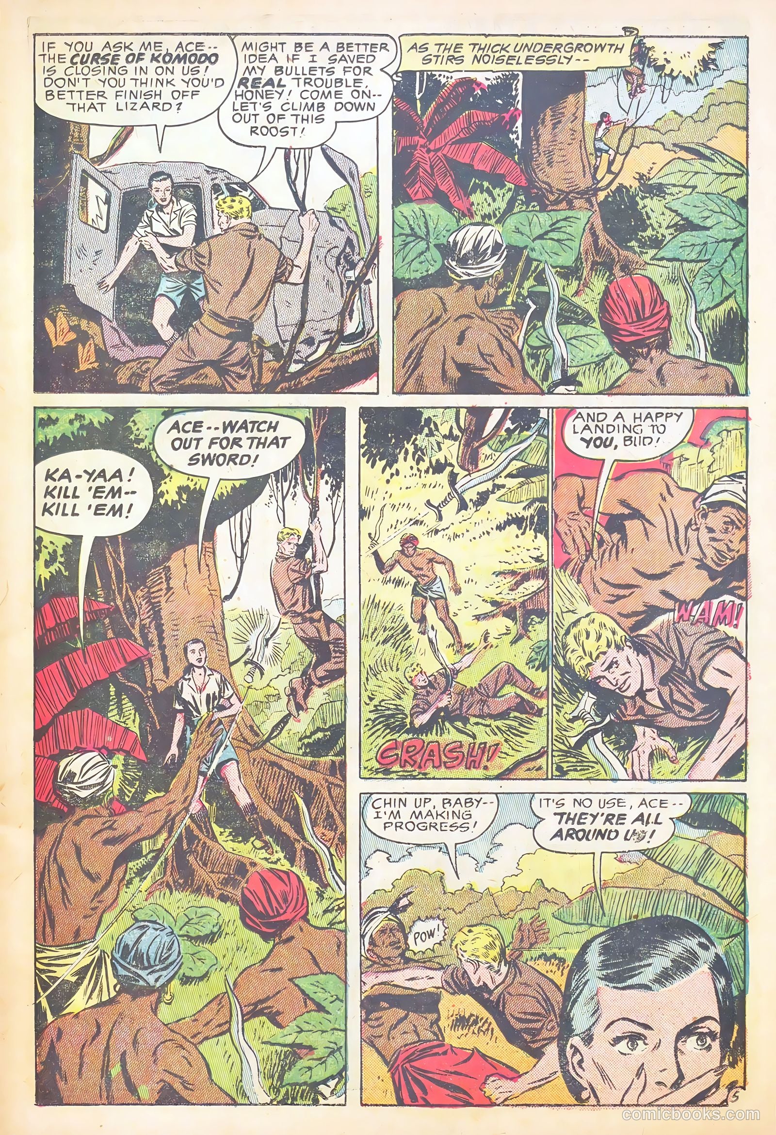 Soldiers of Fortune #6 (1951) — page 7 of 37