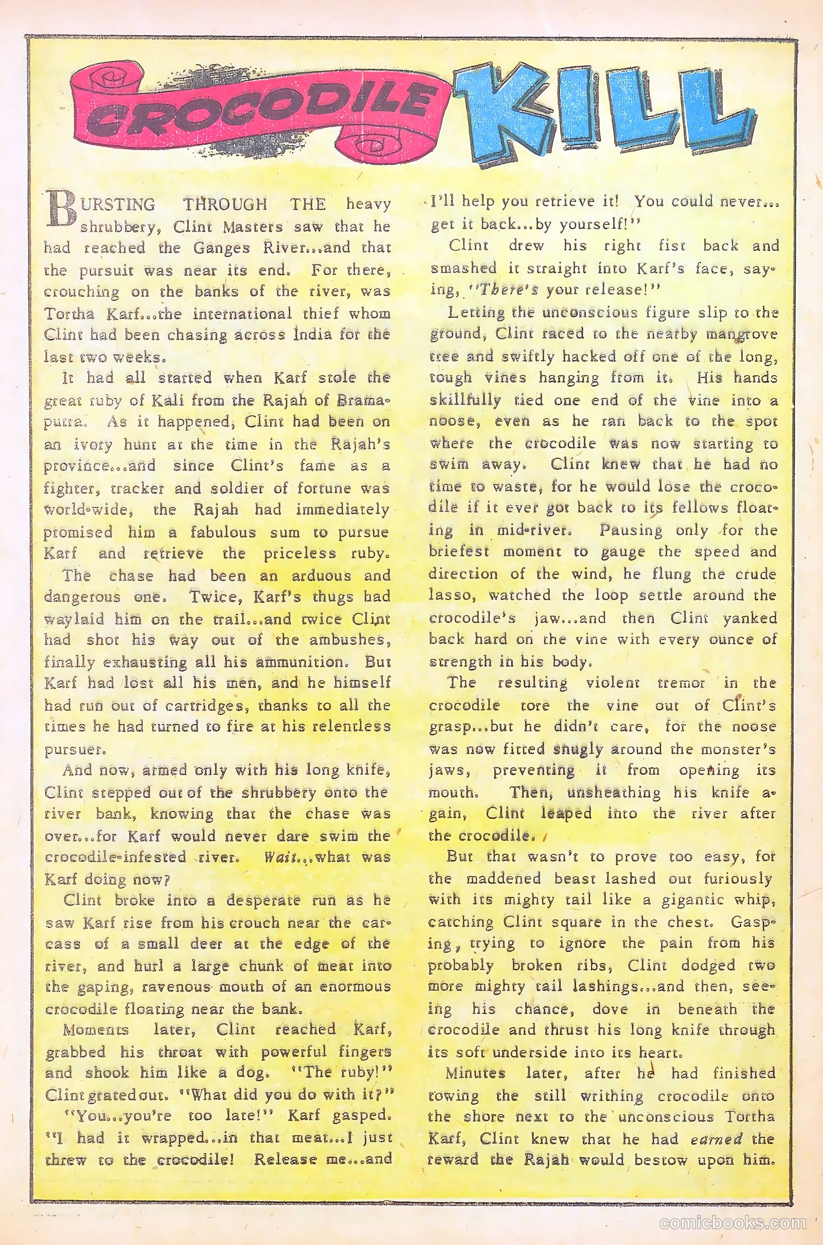 Soldiers of Fortune #6 (1951) — page 12 of 37