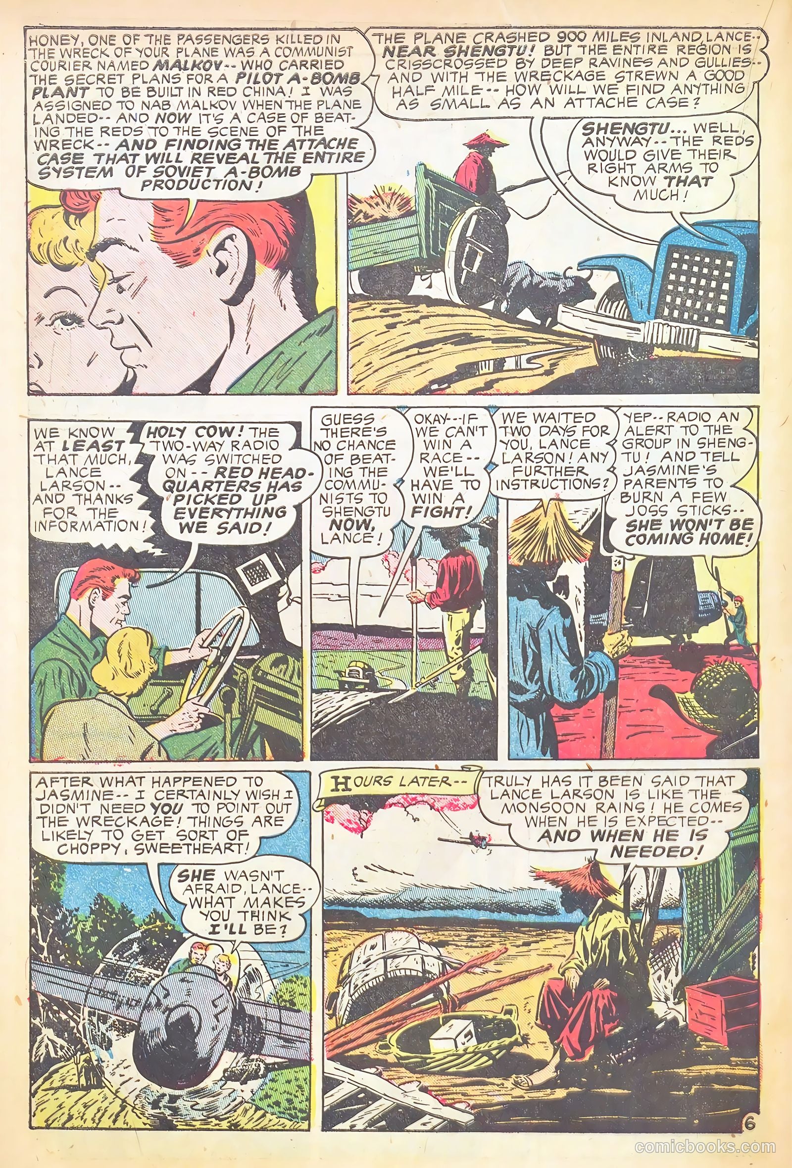 Soldiers of Fortune #6 (1951) — page 18 of 37
