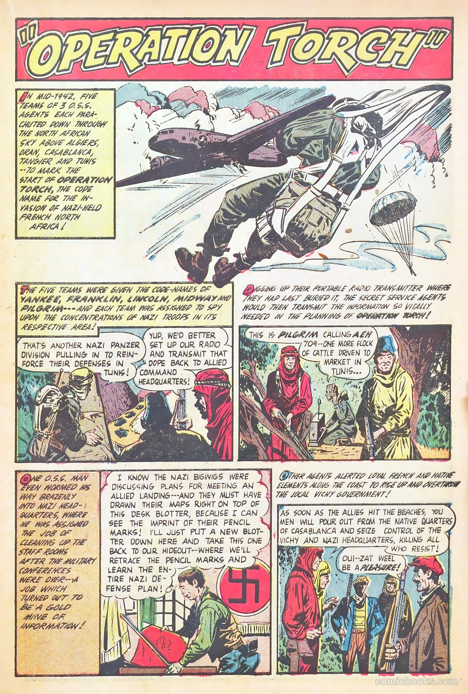 Soldiers of Fortune #6 (1951) — page 23 of 37