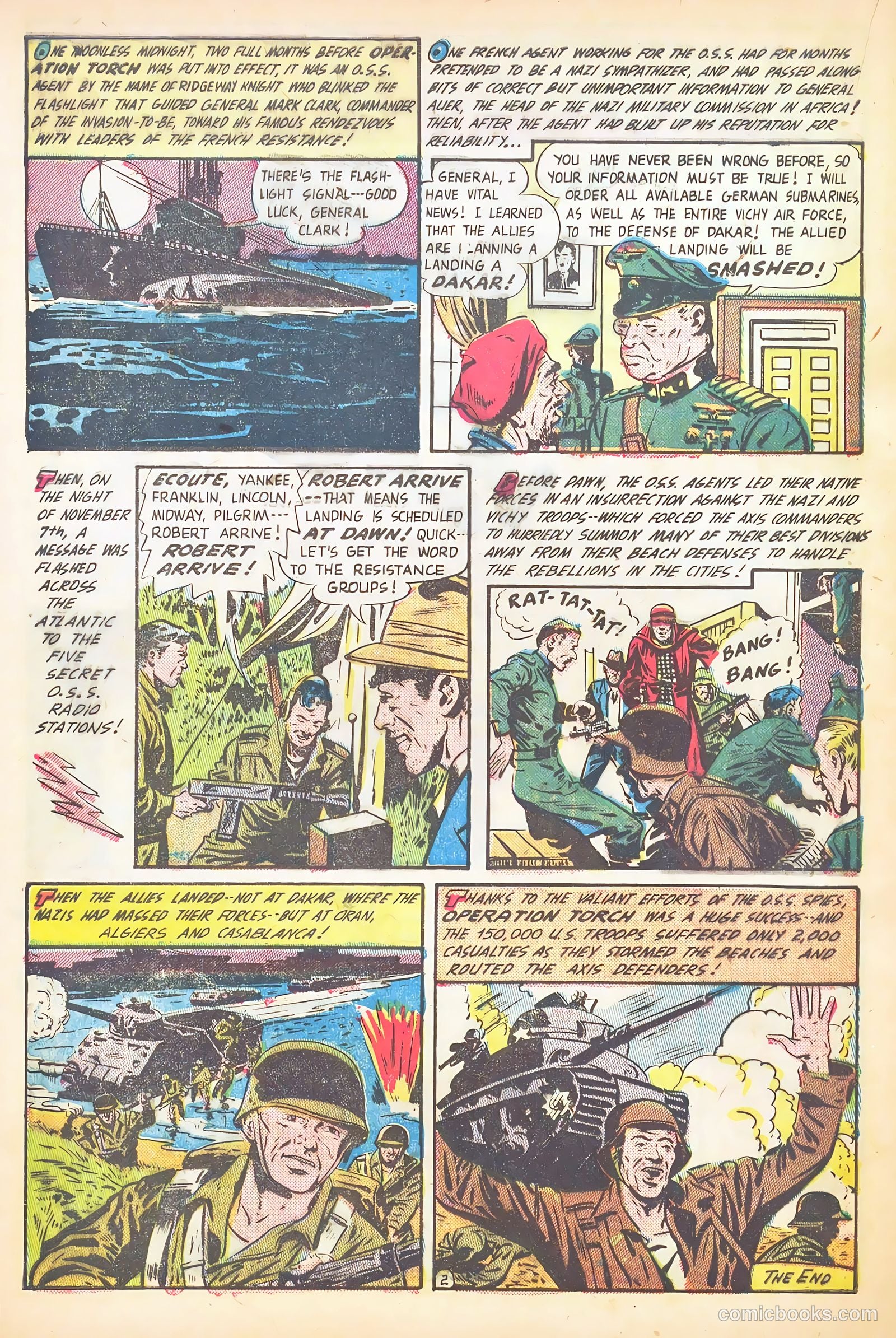 Soldiers of Fortune #6 (1951) — page 24 of 37