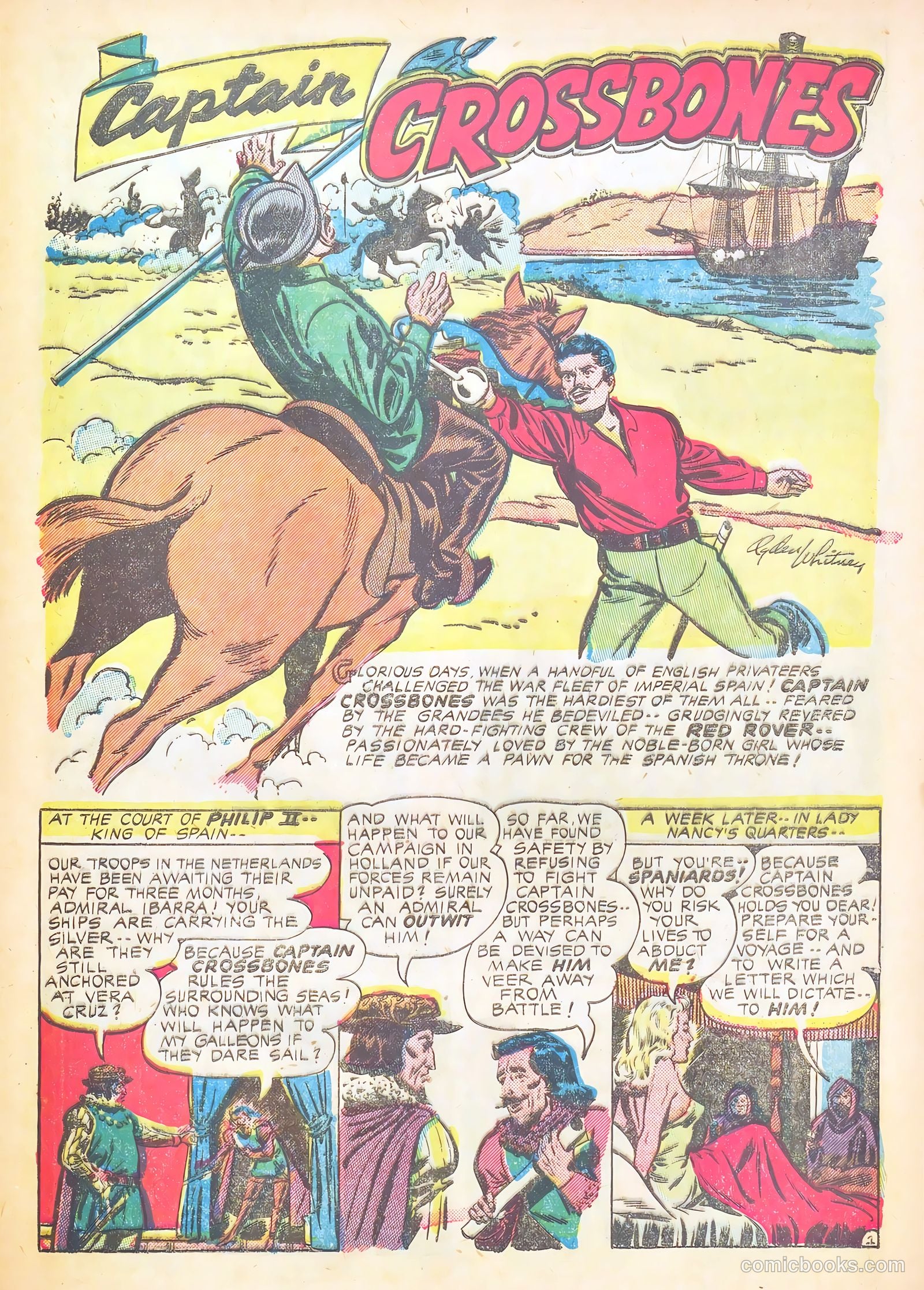Soldiers of Fortune #6 (1951) — page 25 of 37