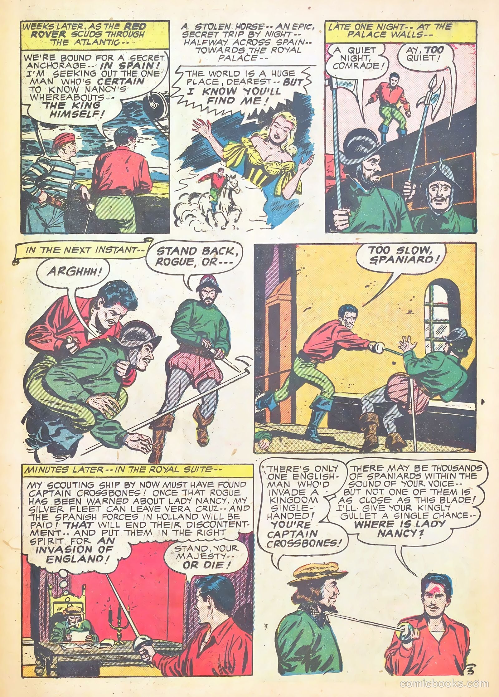 Soldiers of Fortune #6 (1951) — page 27 of 37