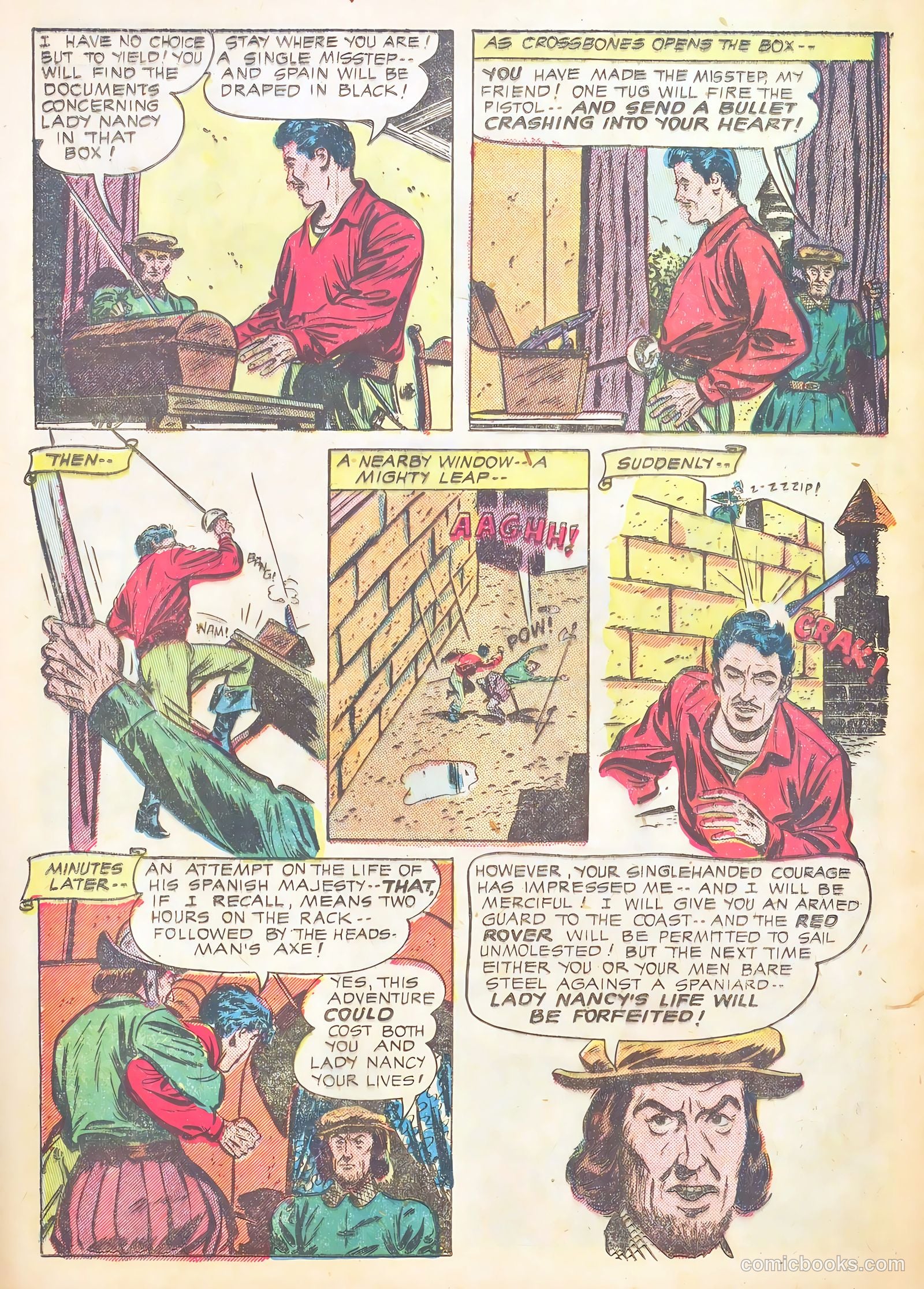 Soldiers of Fortune #6 (1951) — page 28 of 37