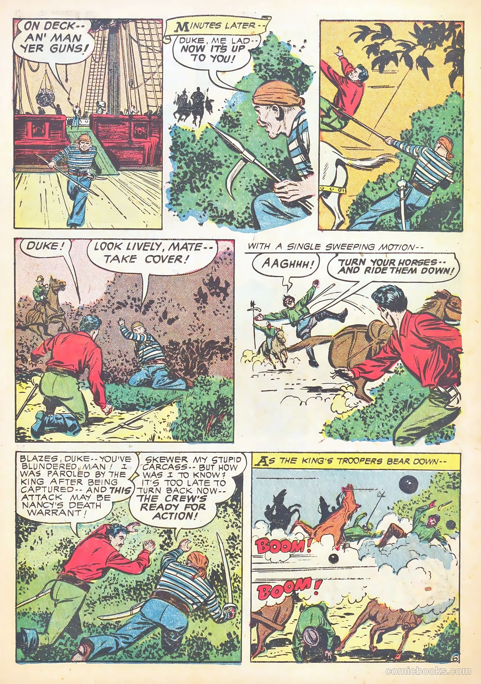 Soldiers of Fortune #6 (1951) — page 30 of 37