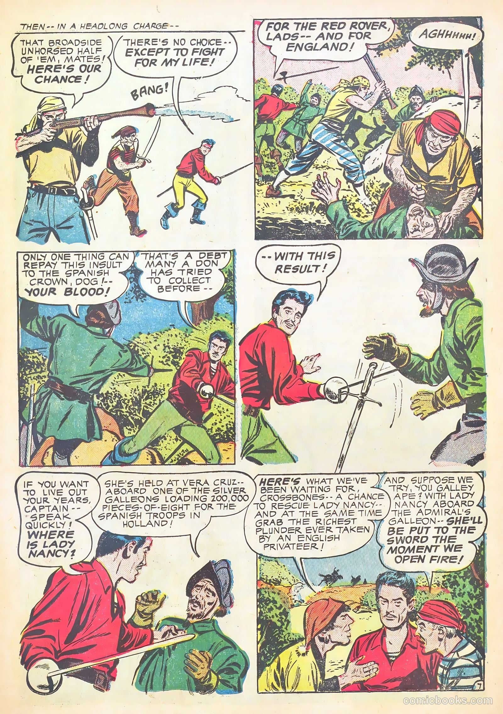 Soldiers of Fortune #6 (1951) — page 31 of 37