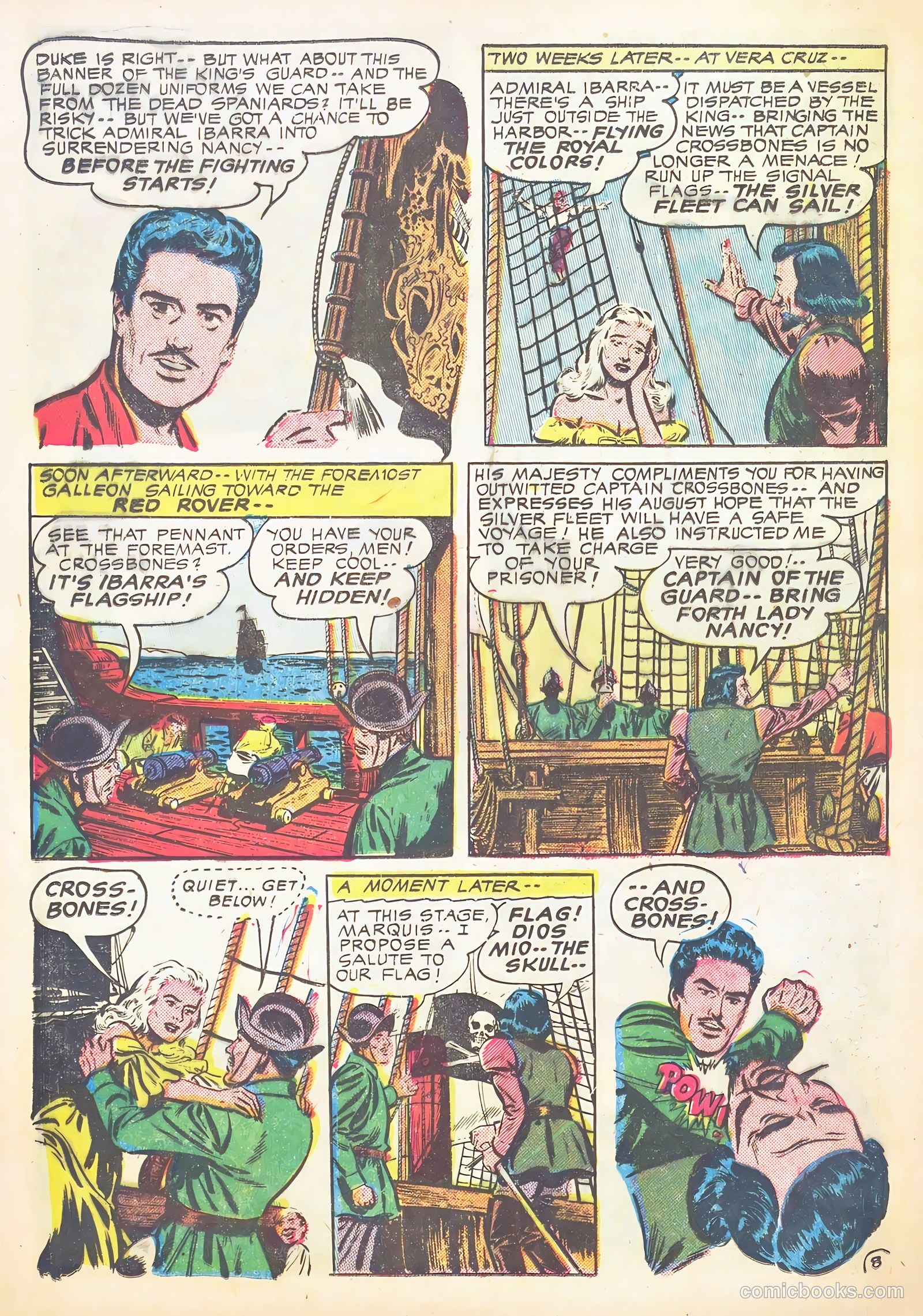 Soldiers of Fortune #6 (1951) — page 32 of 37