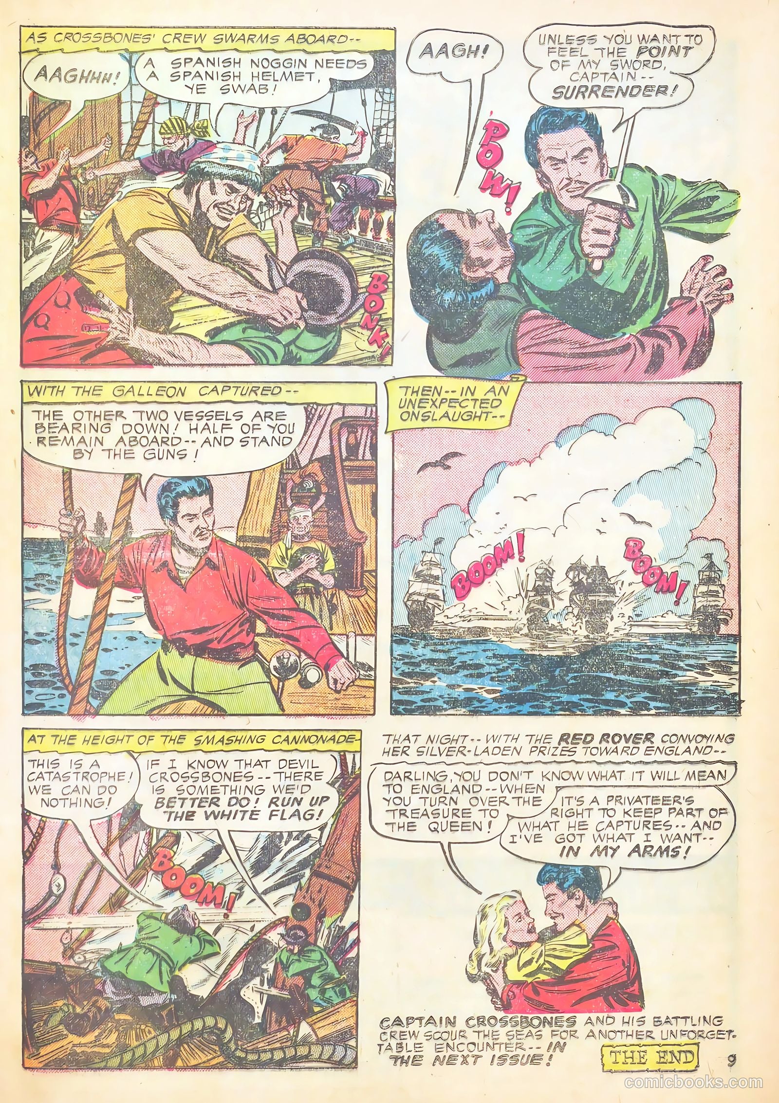 Soldiers of Fortune #6 (1951) — page 33 of 37