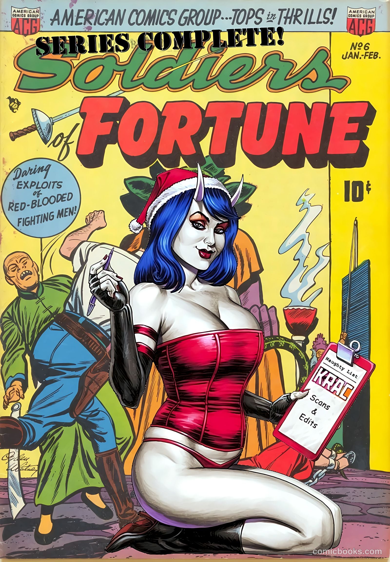 Soldiers of Fortune #6 (1951) — page 37 of 37