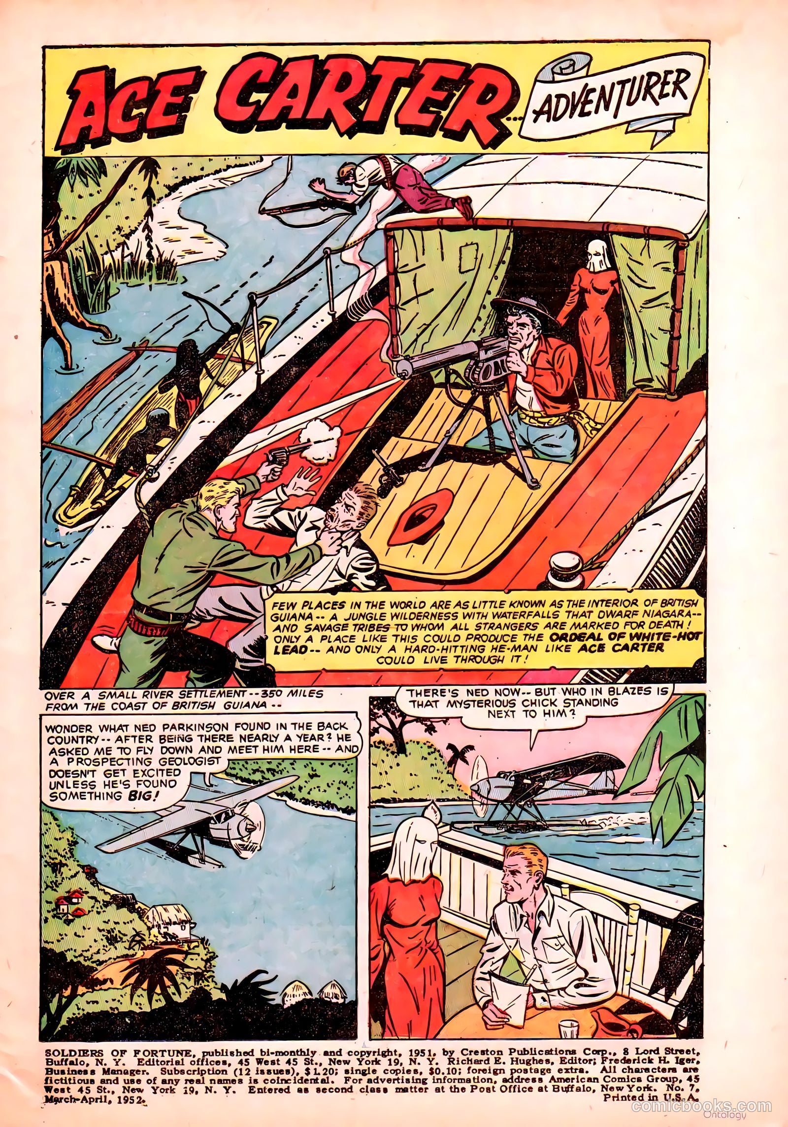 Soldiers of Fortune #7 (1952) — page 3 of 36
