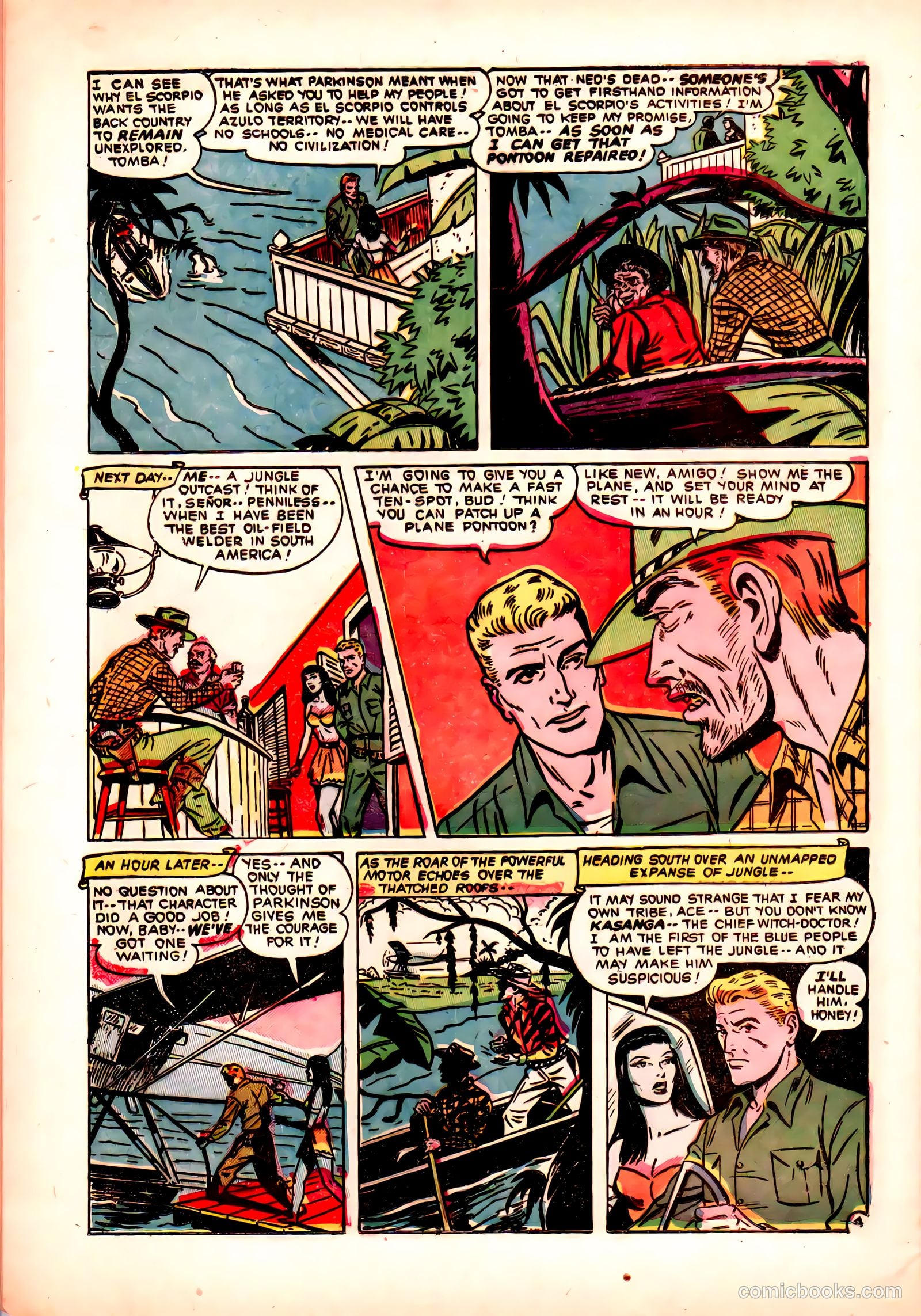 Soldiers of Fortune #7 (1952) — page 6 of 36