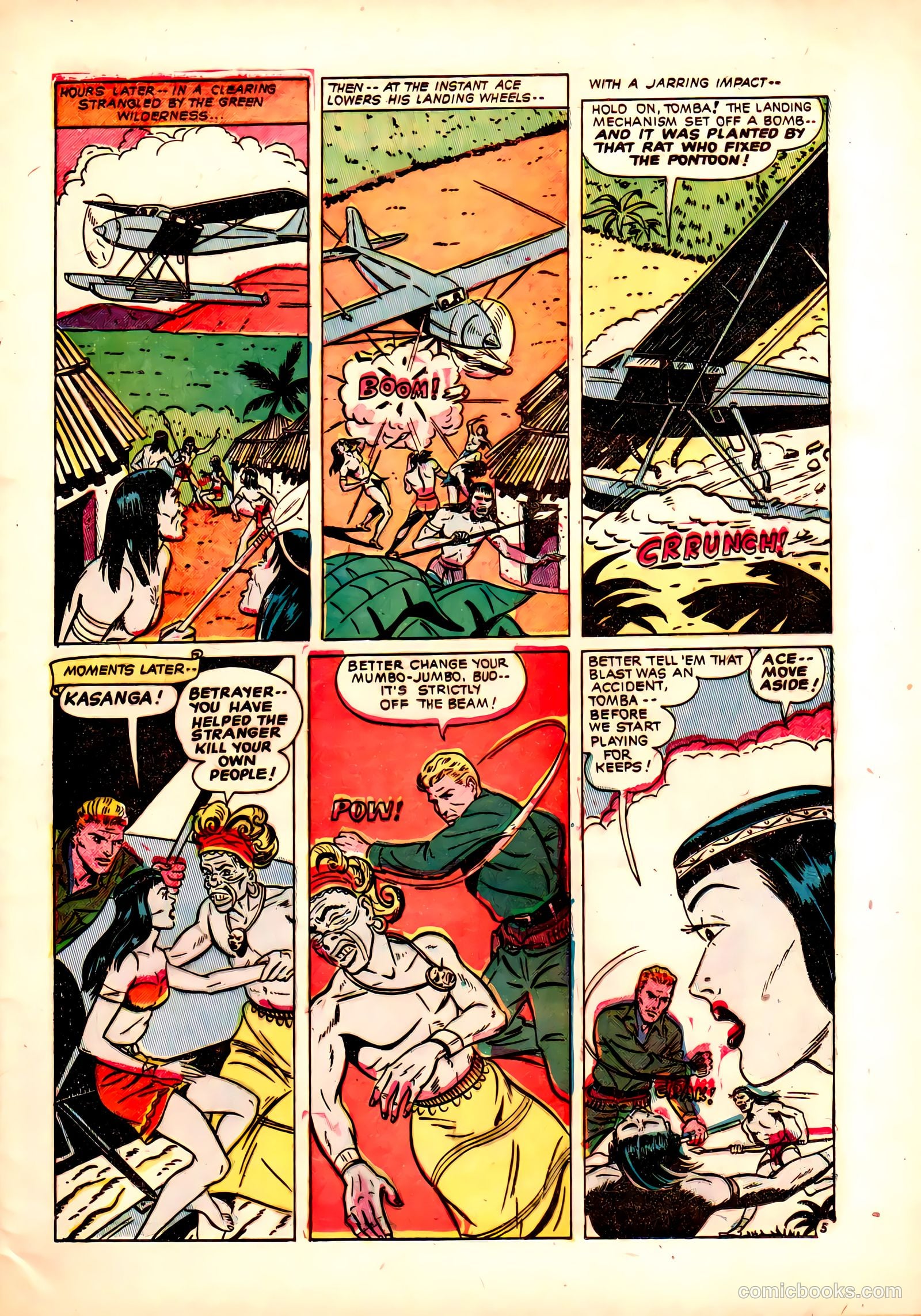 Soldiers of Fortune #7 (1952) — page 7 of 36